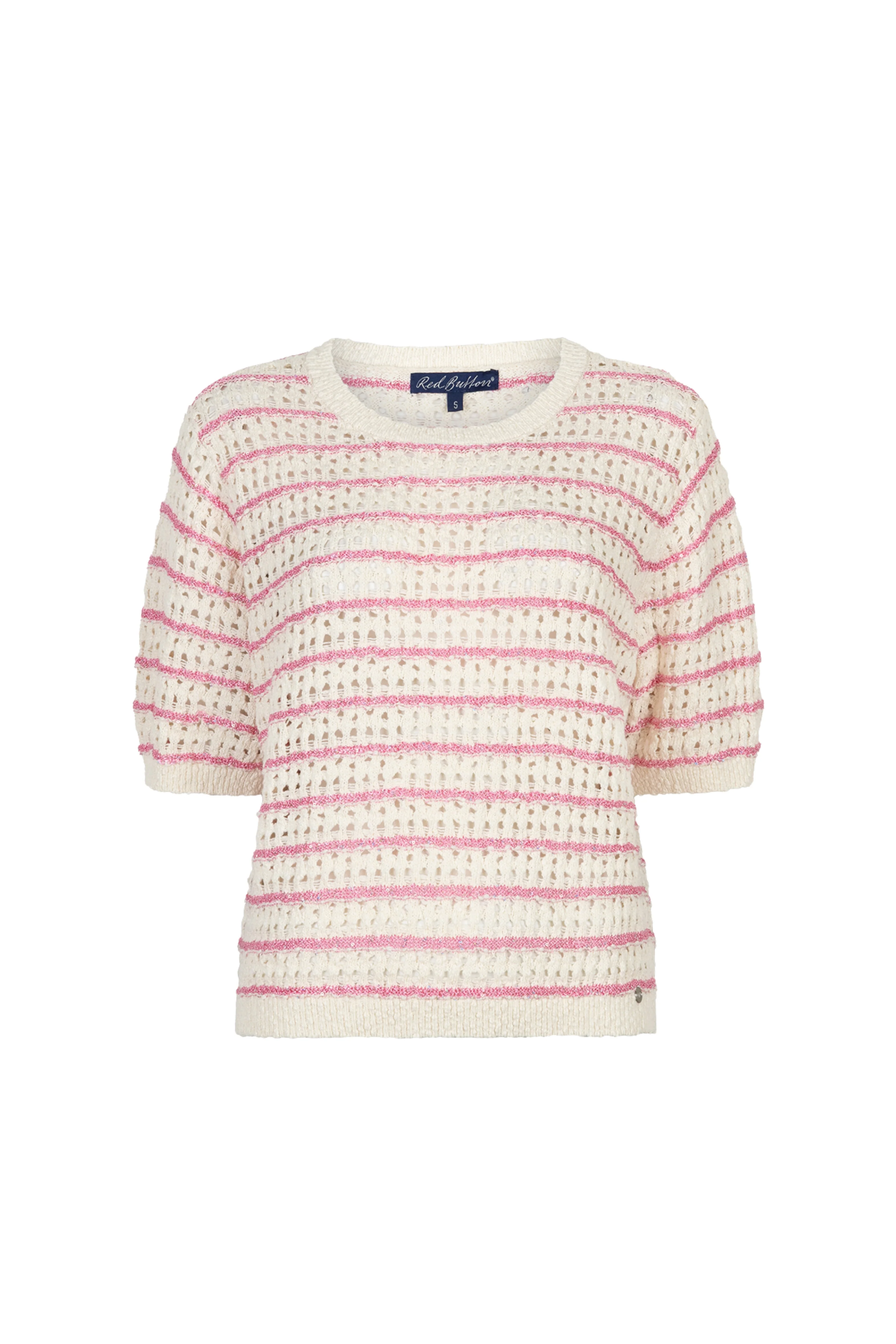 Top Jolene Stripe Pink SRB4950 - Image 4