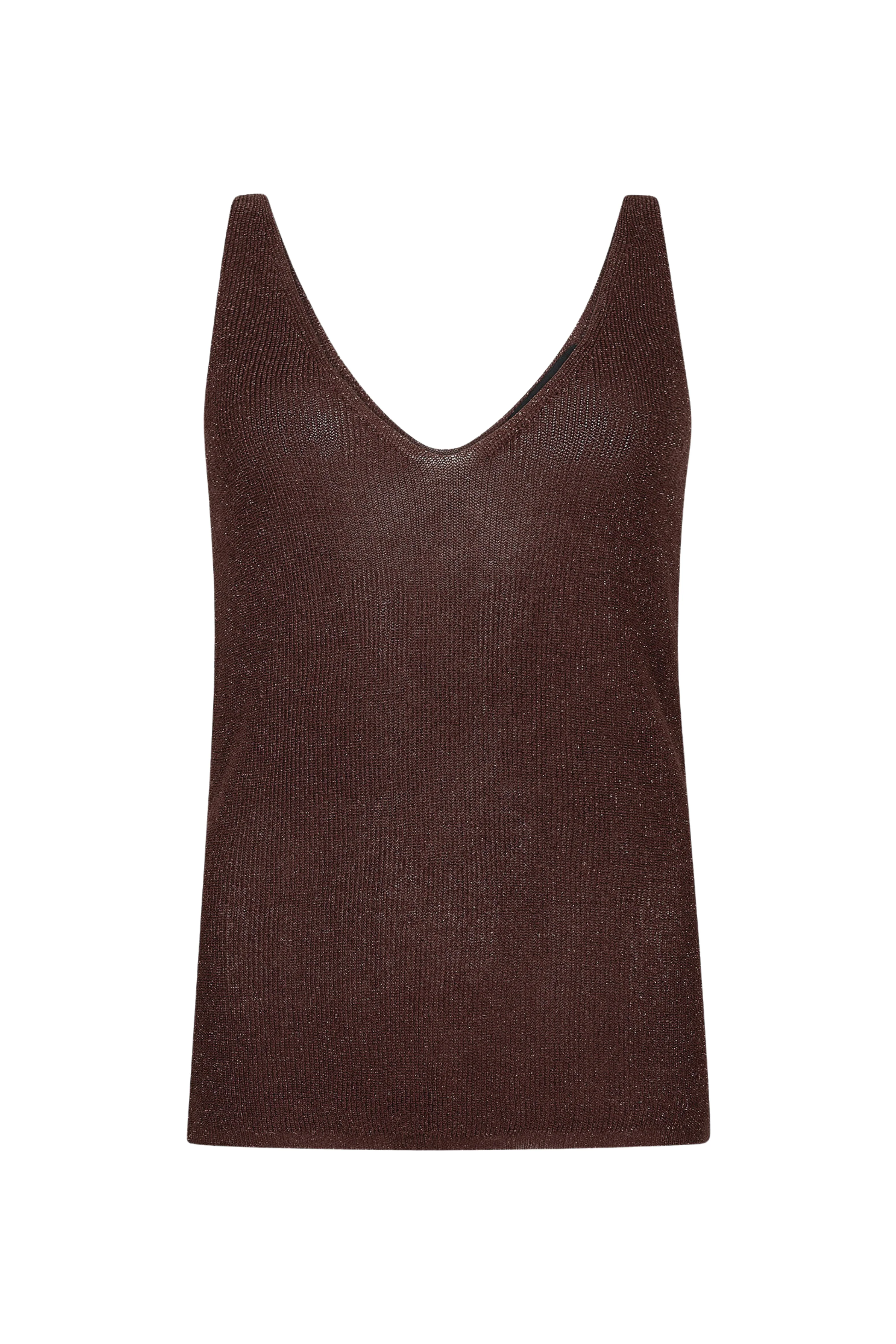 Top Knitted Lux Brown - Image 2