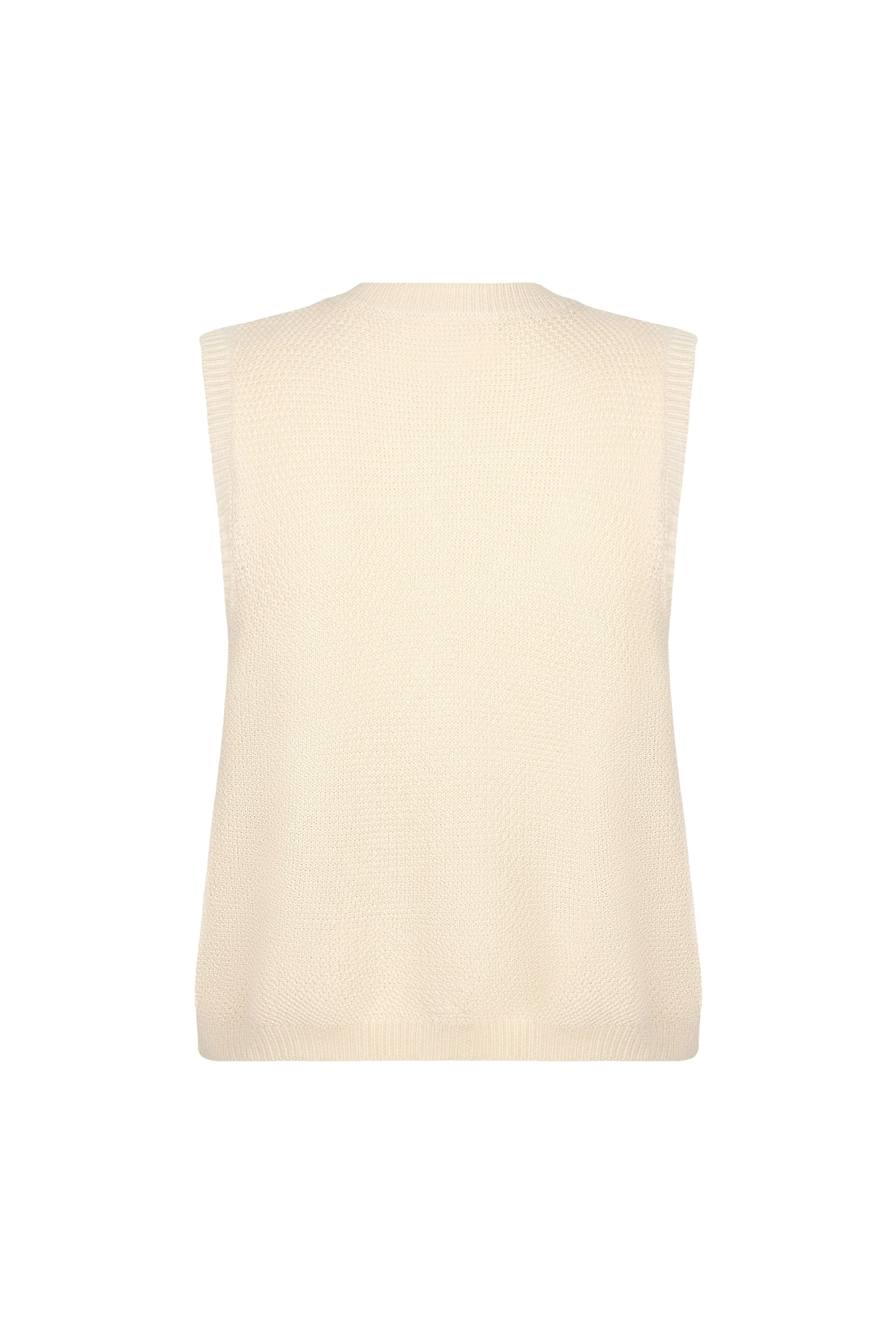 Top Knitted Mona Ecru - Image 6