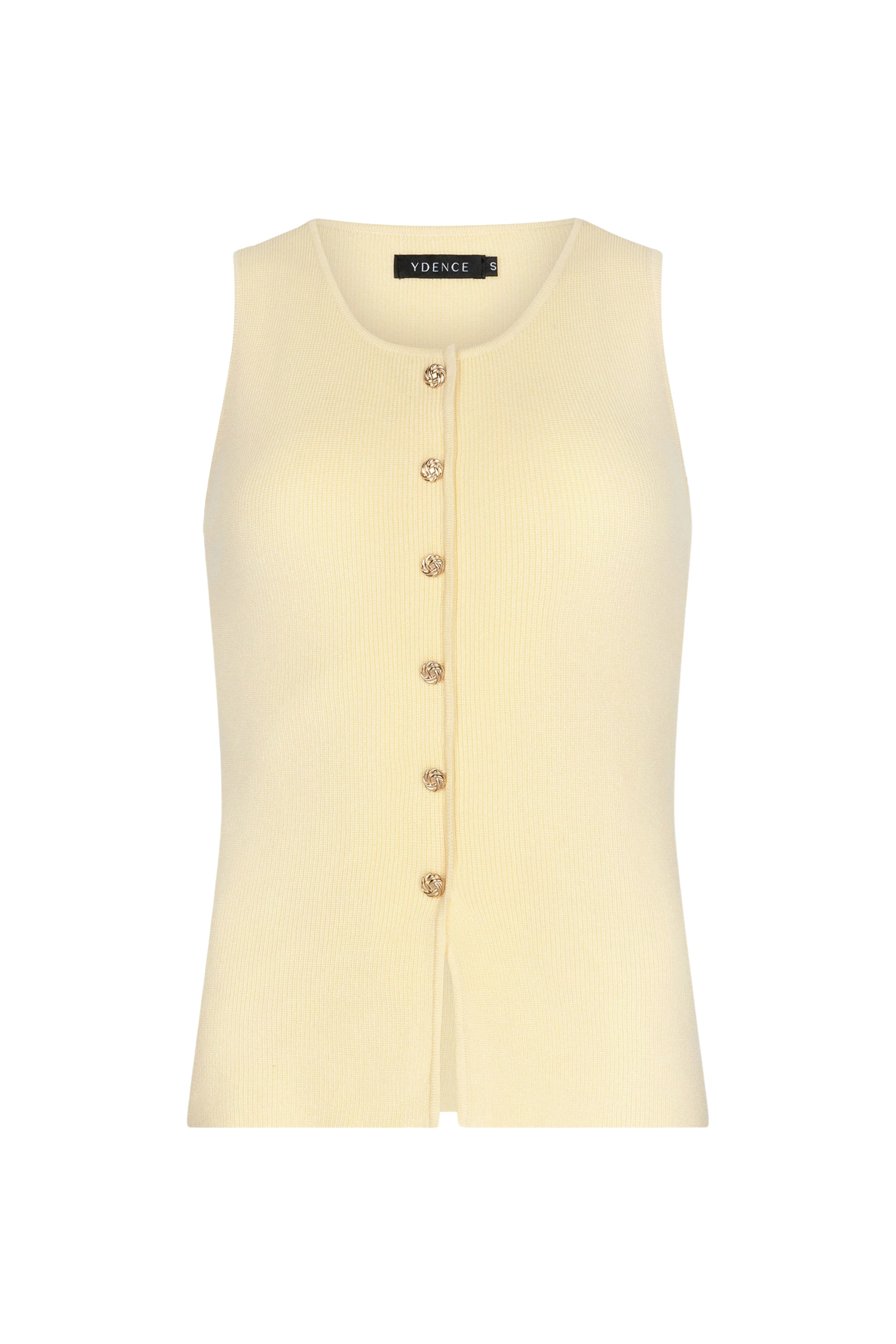 Top Knitted Saar Soft Yellow - Image 2