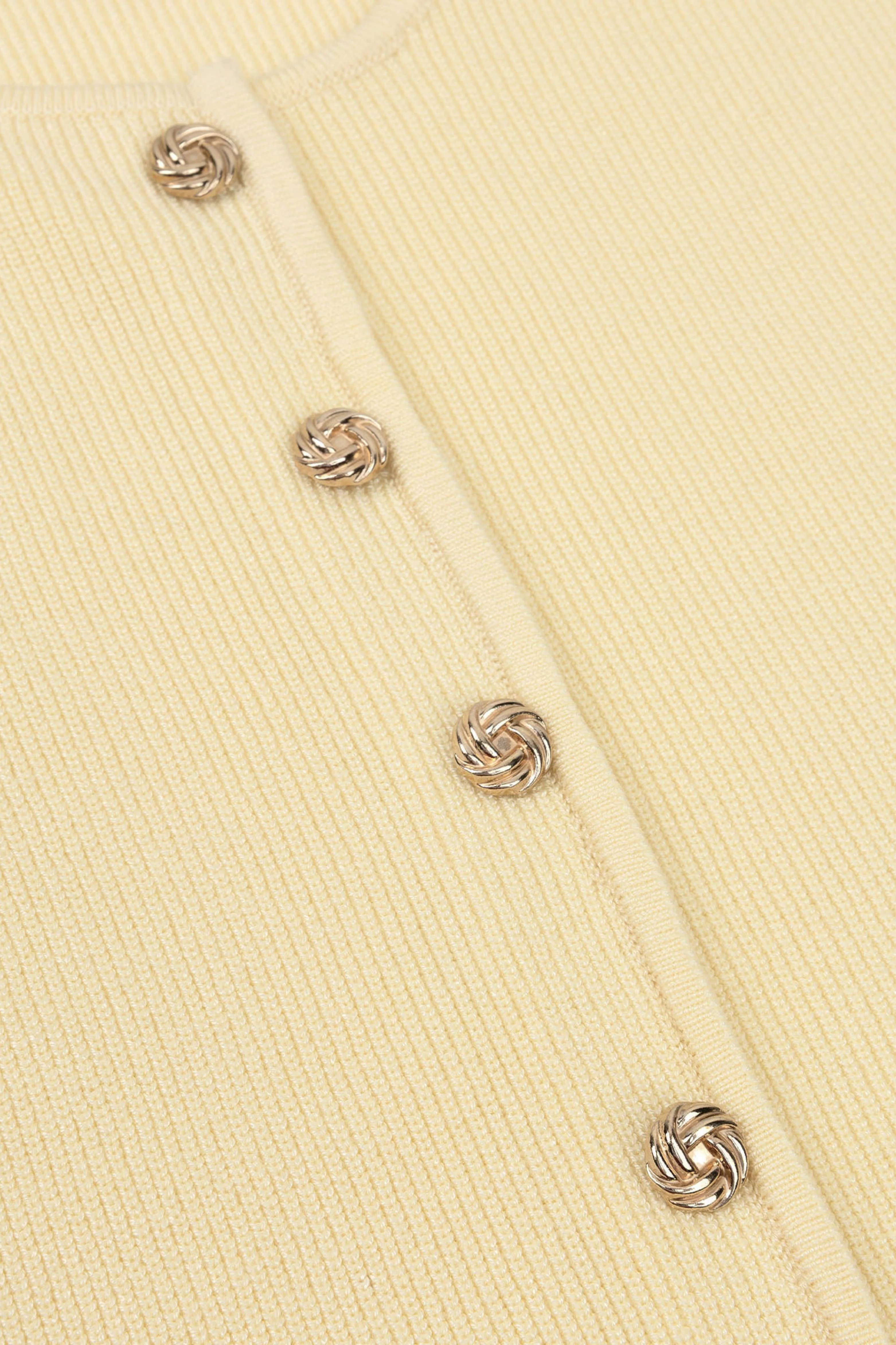 Top Knitted Saar Soft Yellow - Image 7