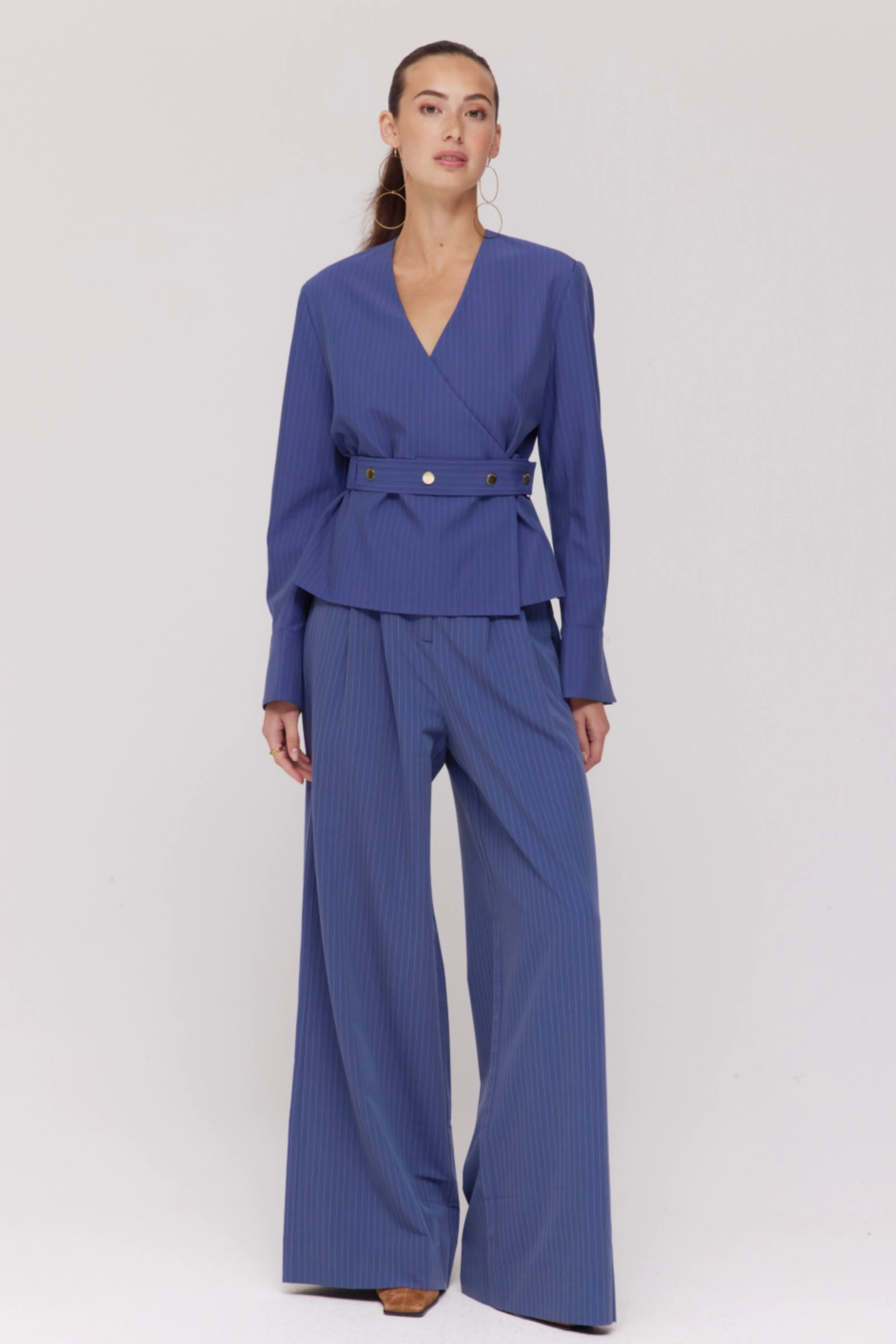 Broek Mason Blue Stripe SS6N105