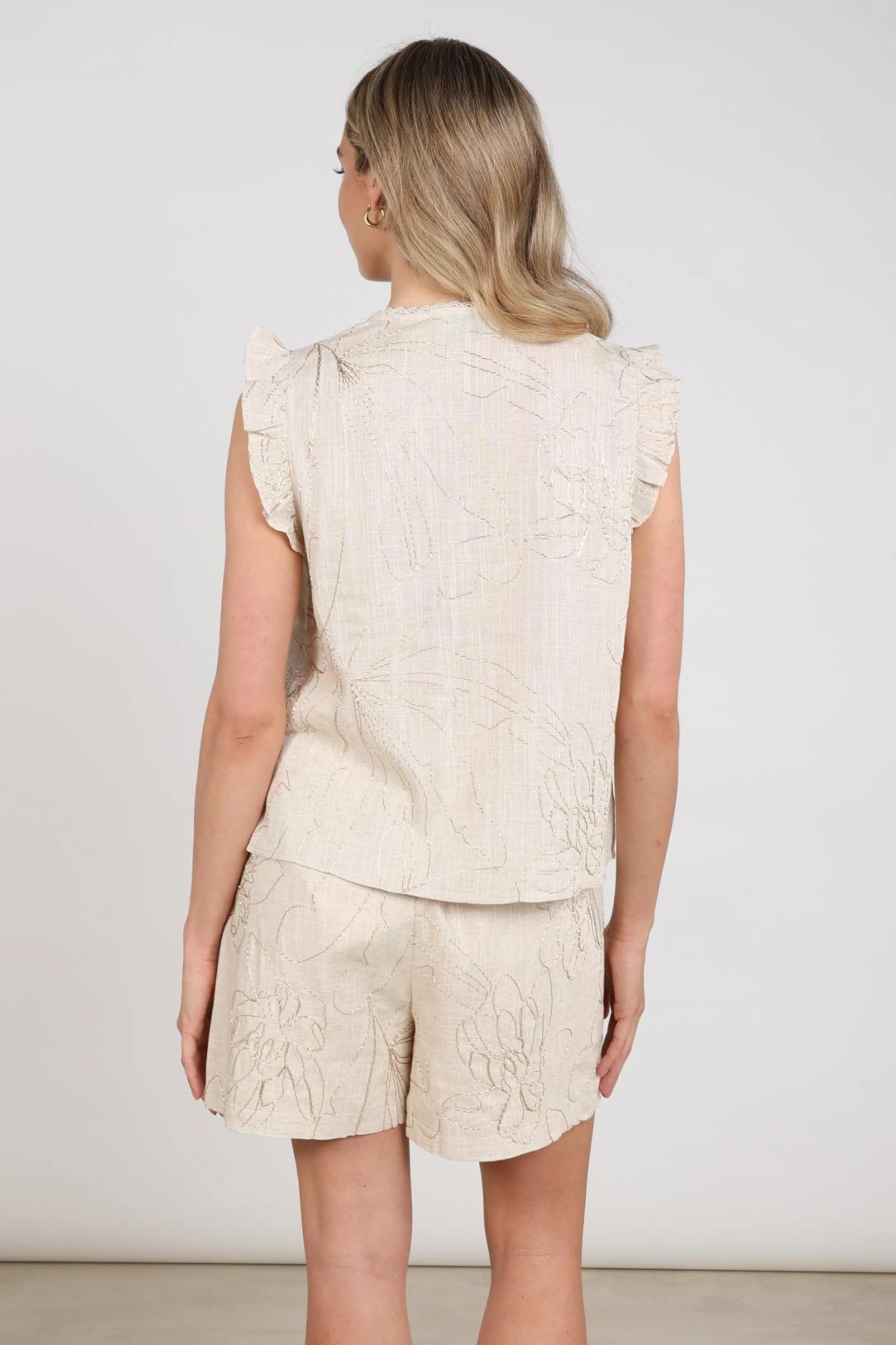 Top Lori Embroidery Sand NKS01118 - Image 11