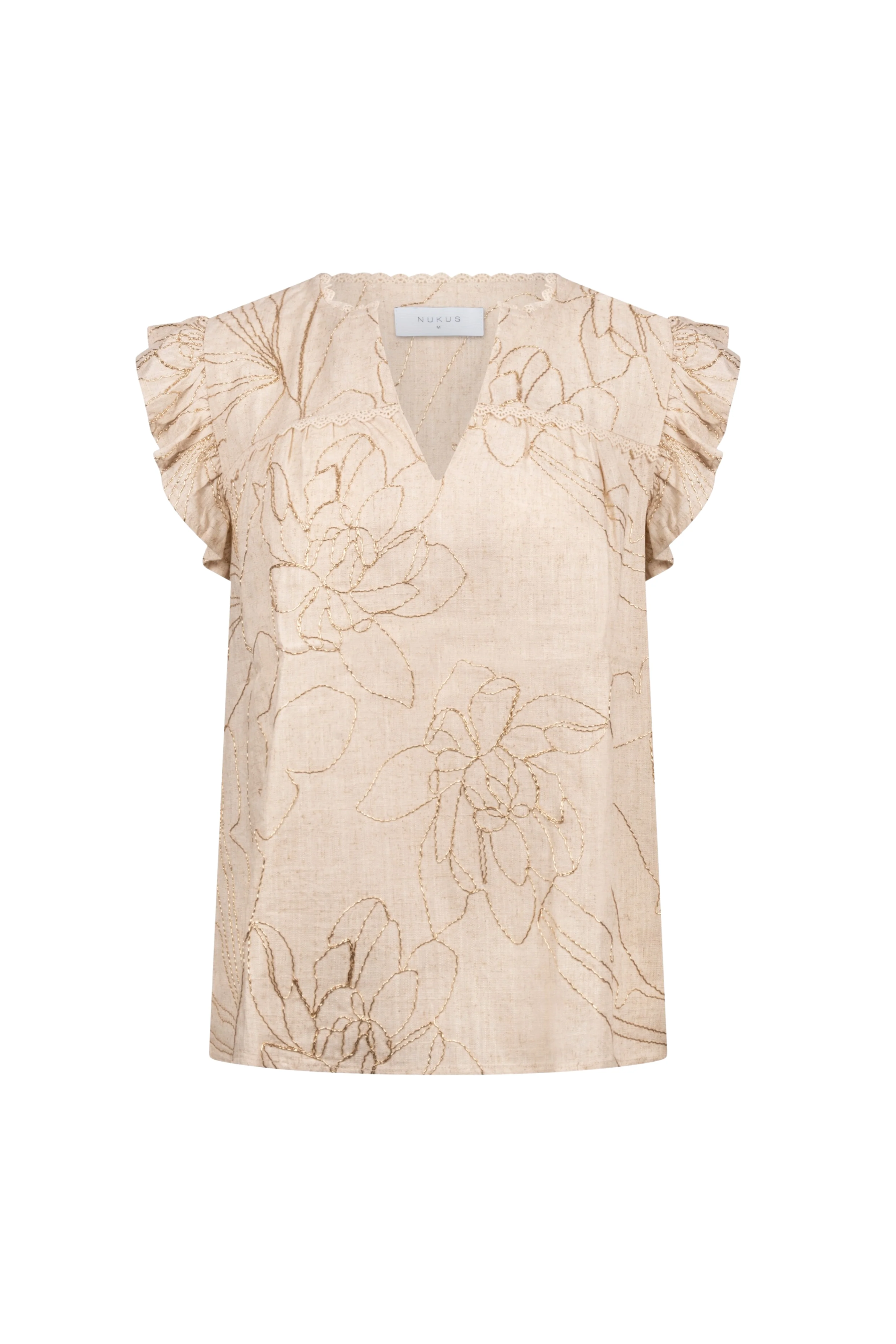 Top Lori Embroidery Sand NKS01118 - Image 2