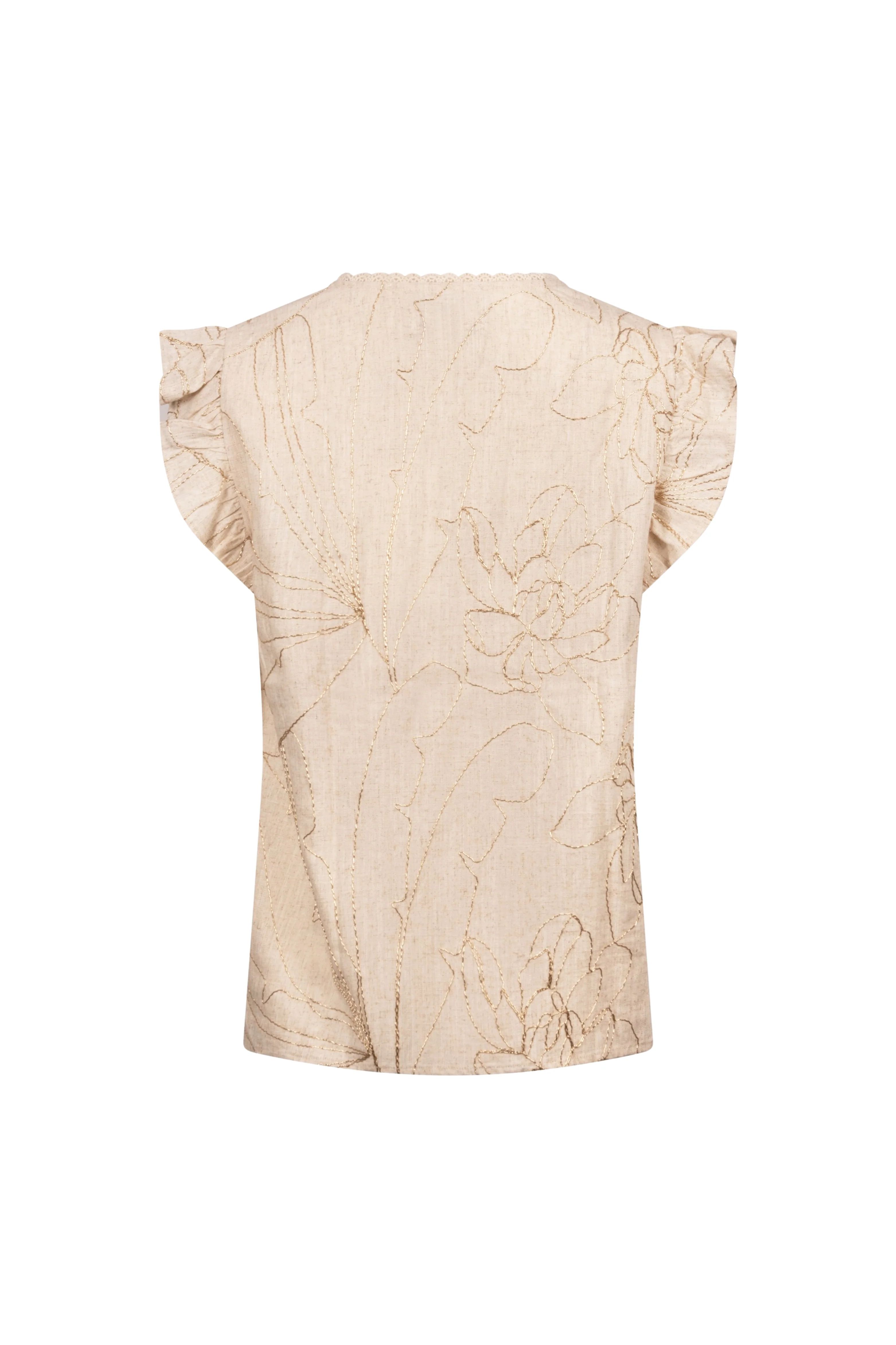 Top Lori Embroidery Sand NKS01118 - Image 5