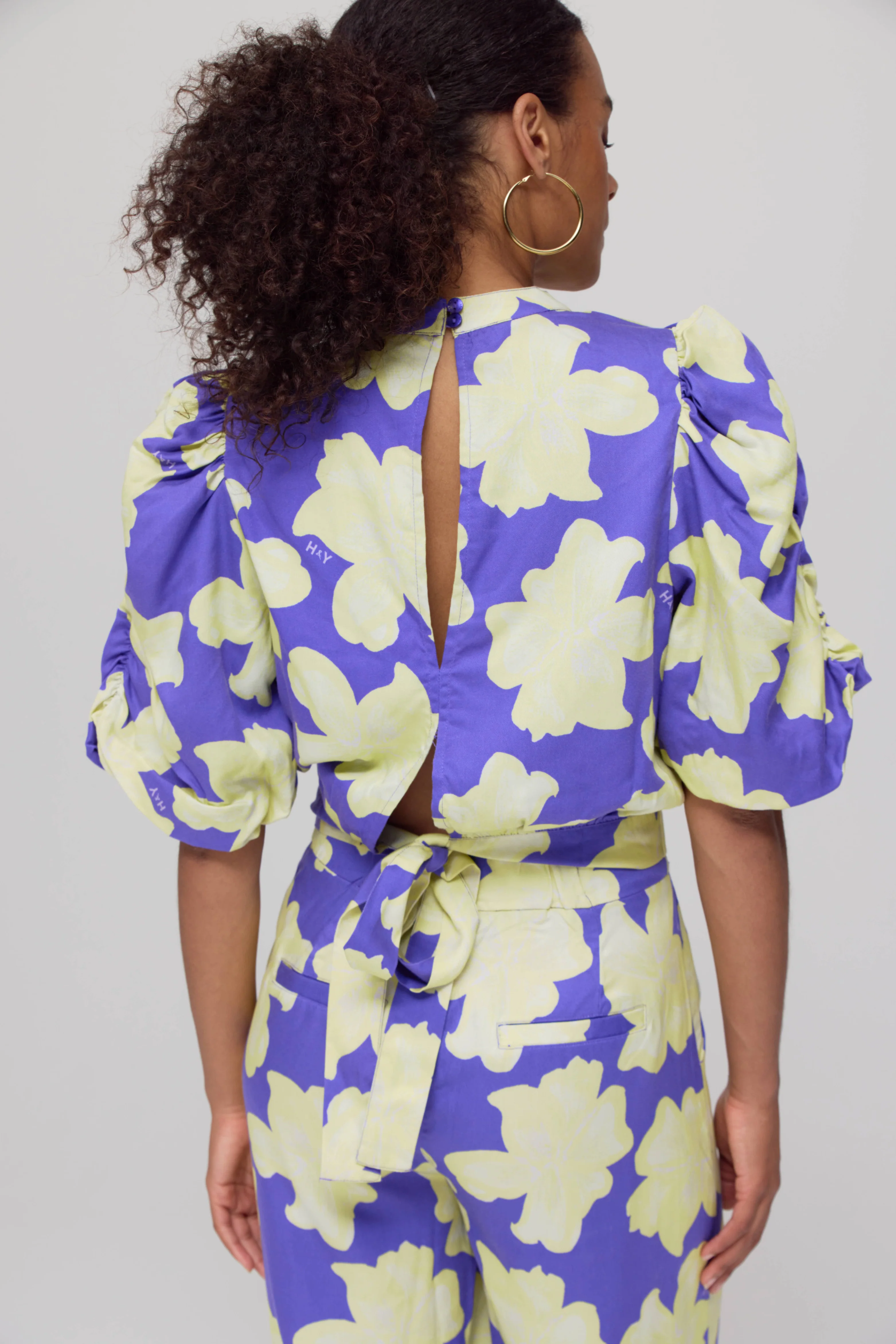 Top Macey Bold Flower Lemonade AW25C400 - Image 4