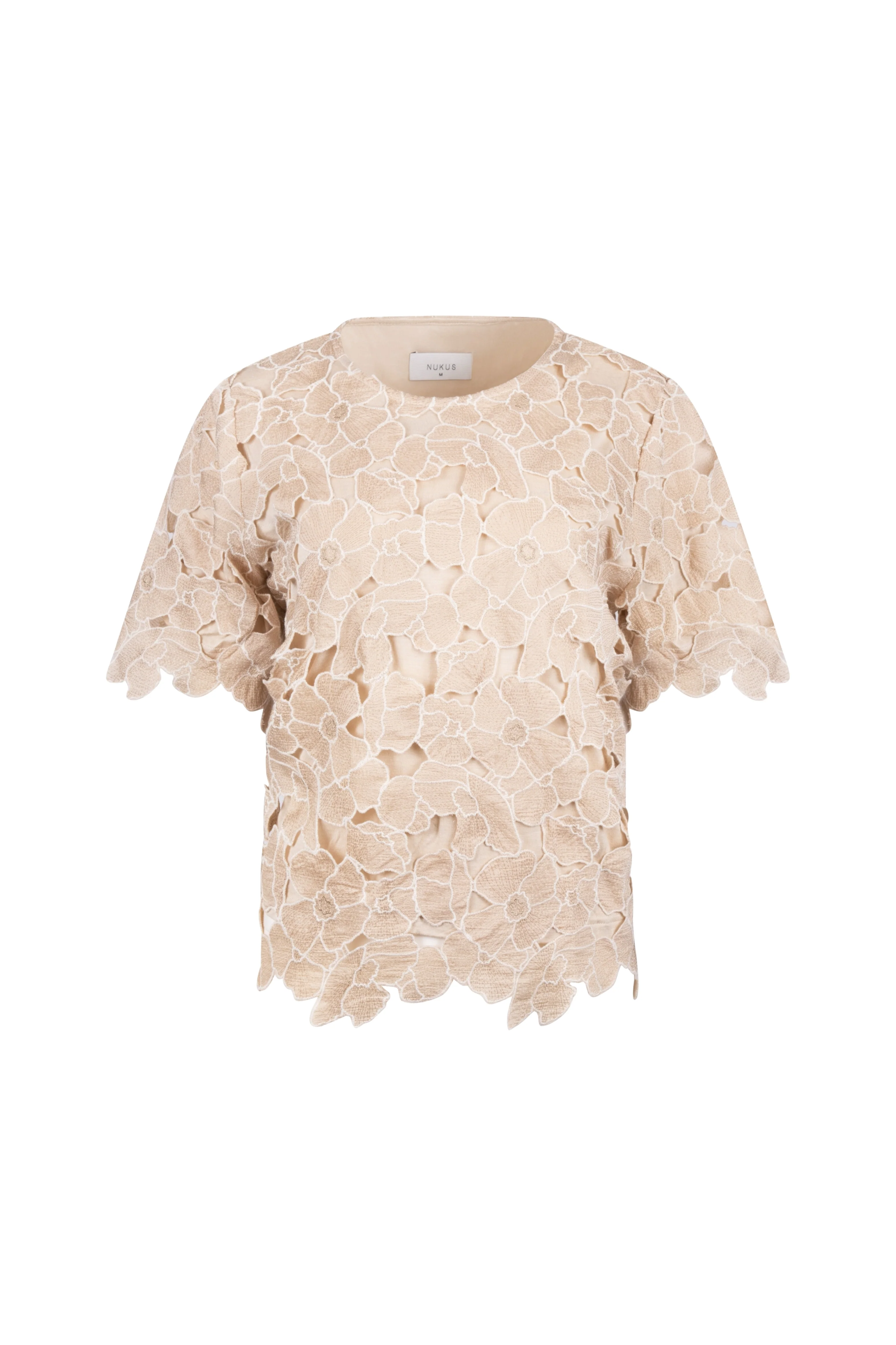 Top Octavia Flower Sand Gold NKS01181 - Image 3