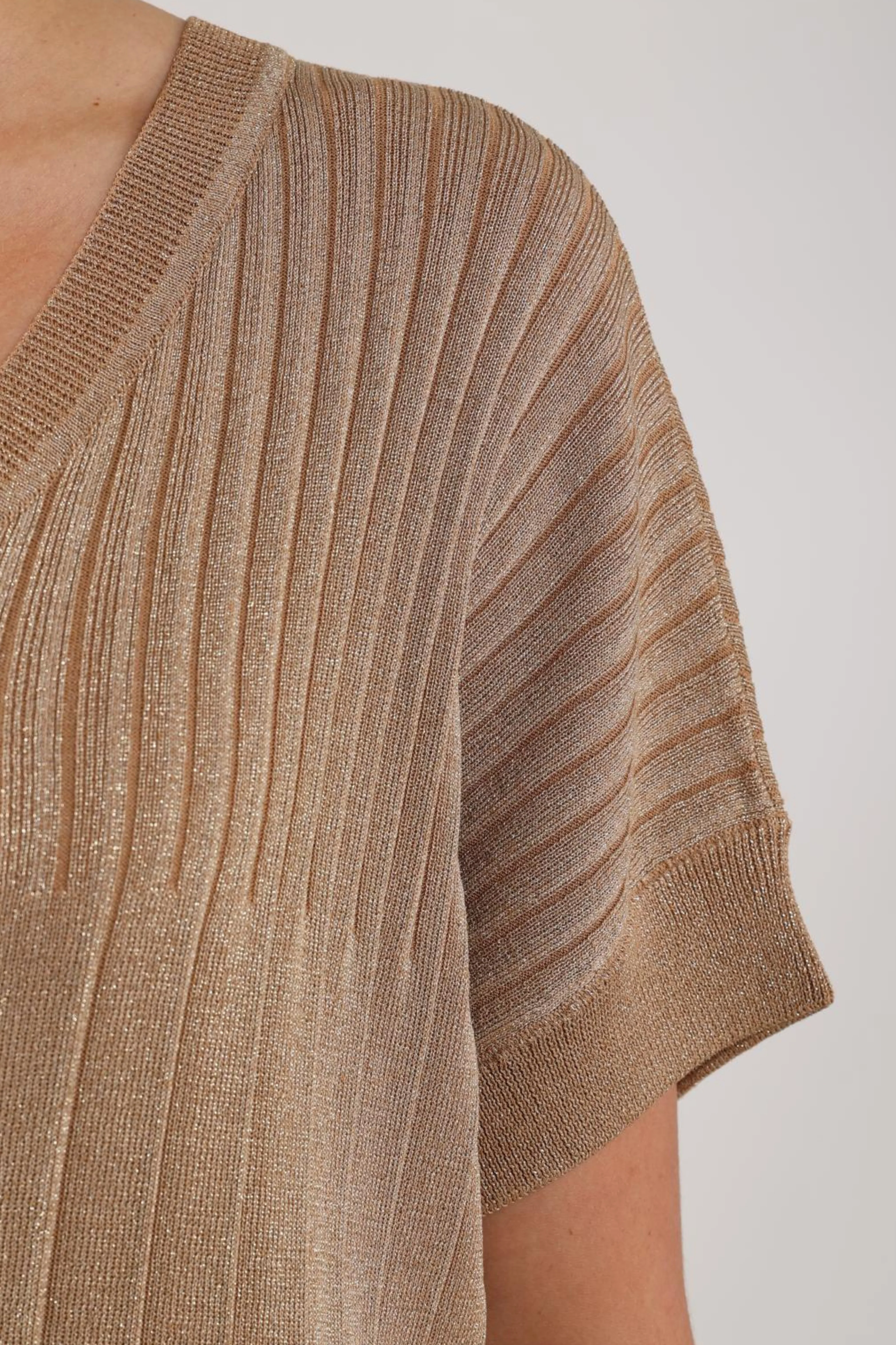 Top Raya Lurex Camel NKS01161 - Image 5