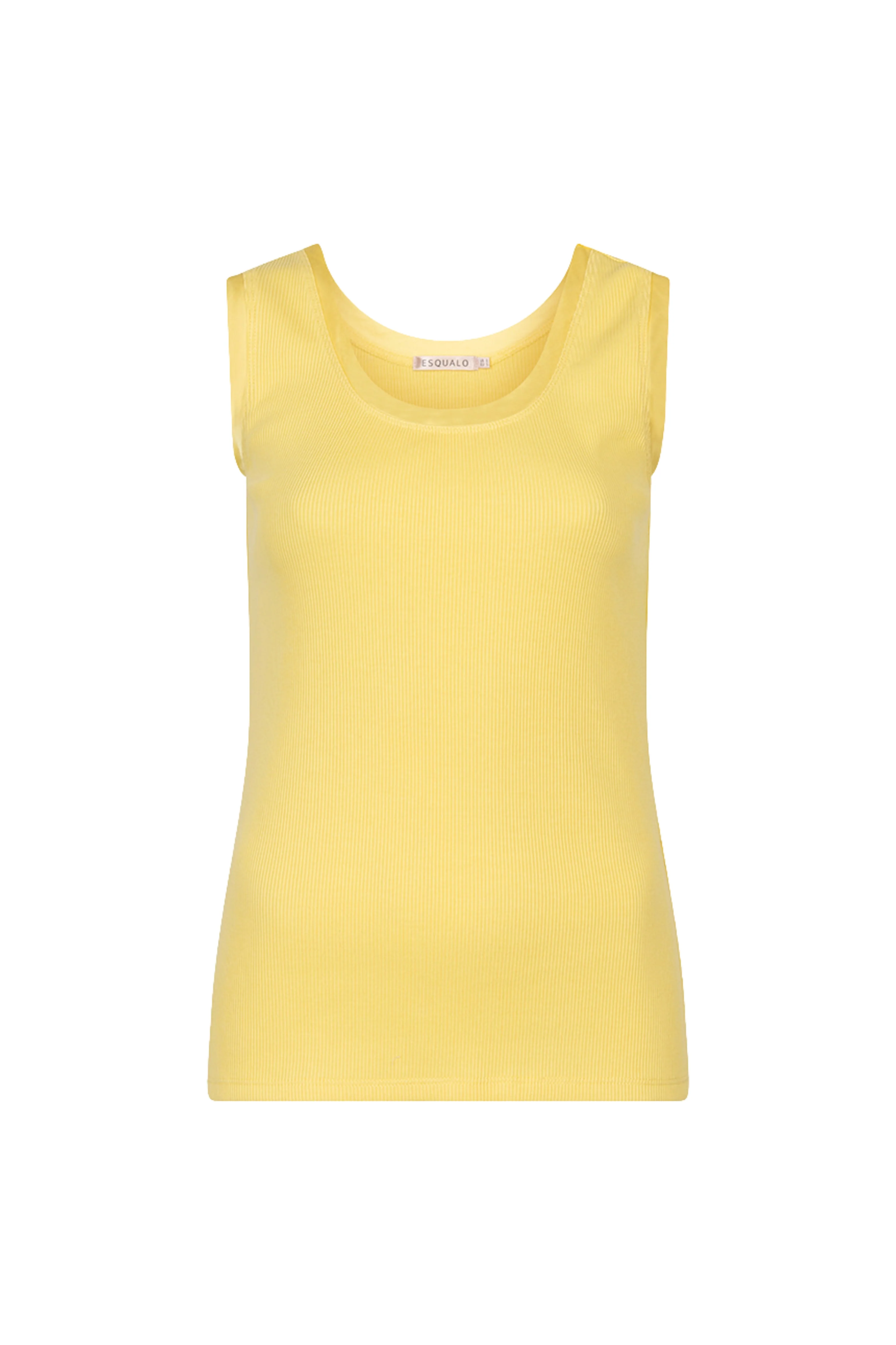 Top Satin Binding Rib Knit Lemon HS26.30208 - Image 2