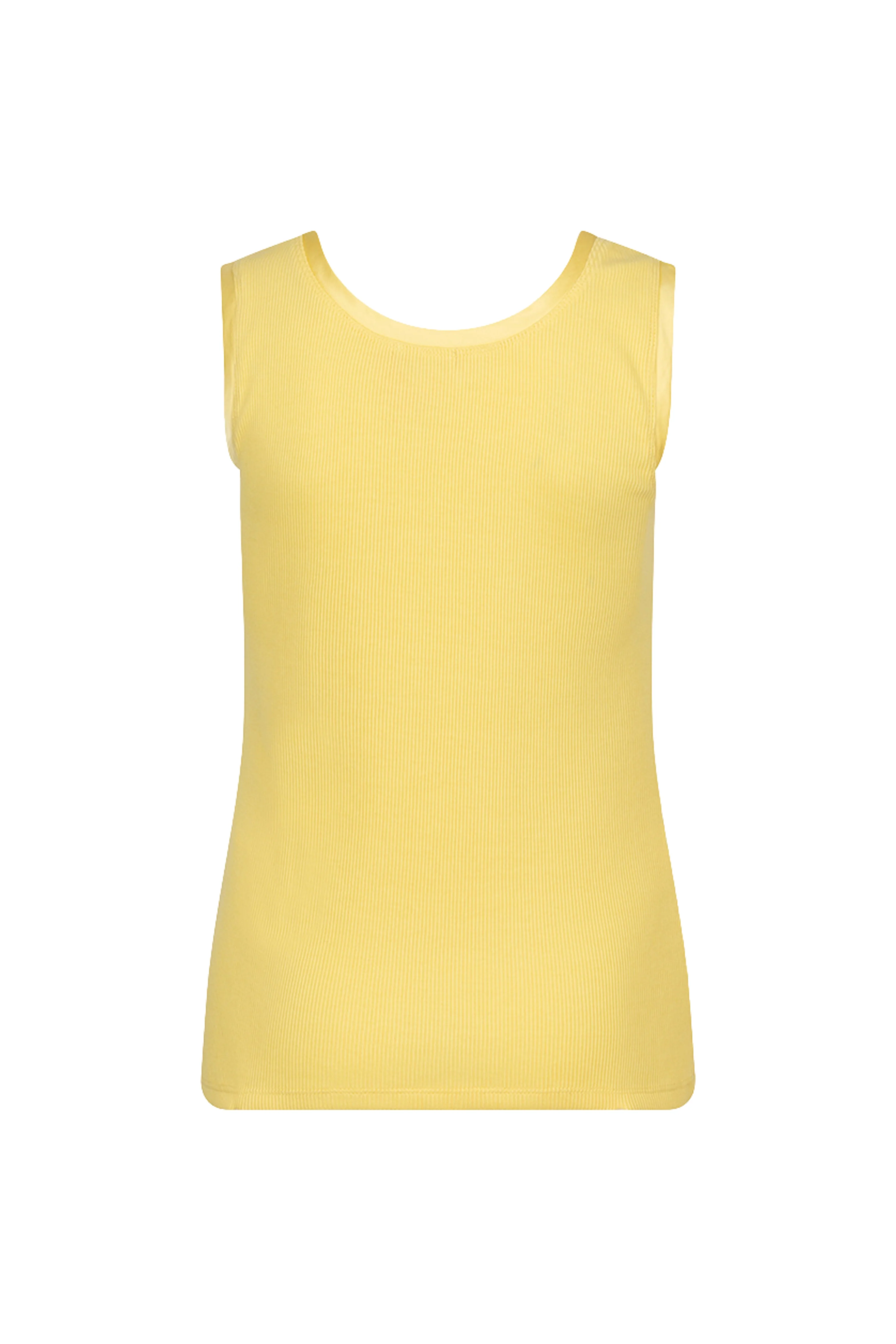 Top Satin Binding Rib Knit Lemon HS26.30208 - Image 6