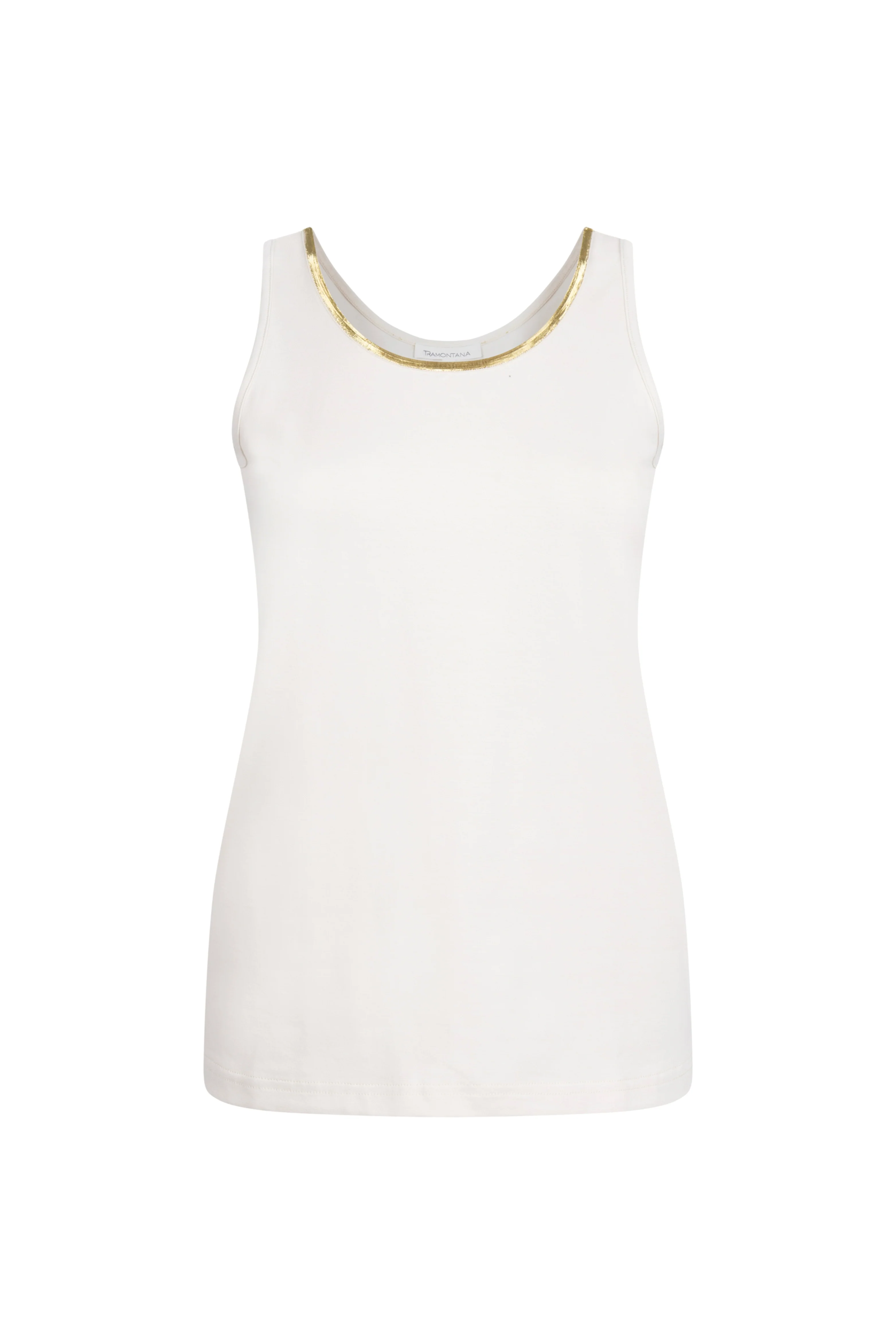 Top Singlet Lurex Tape Stone Q05-20-401 3