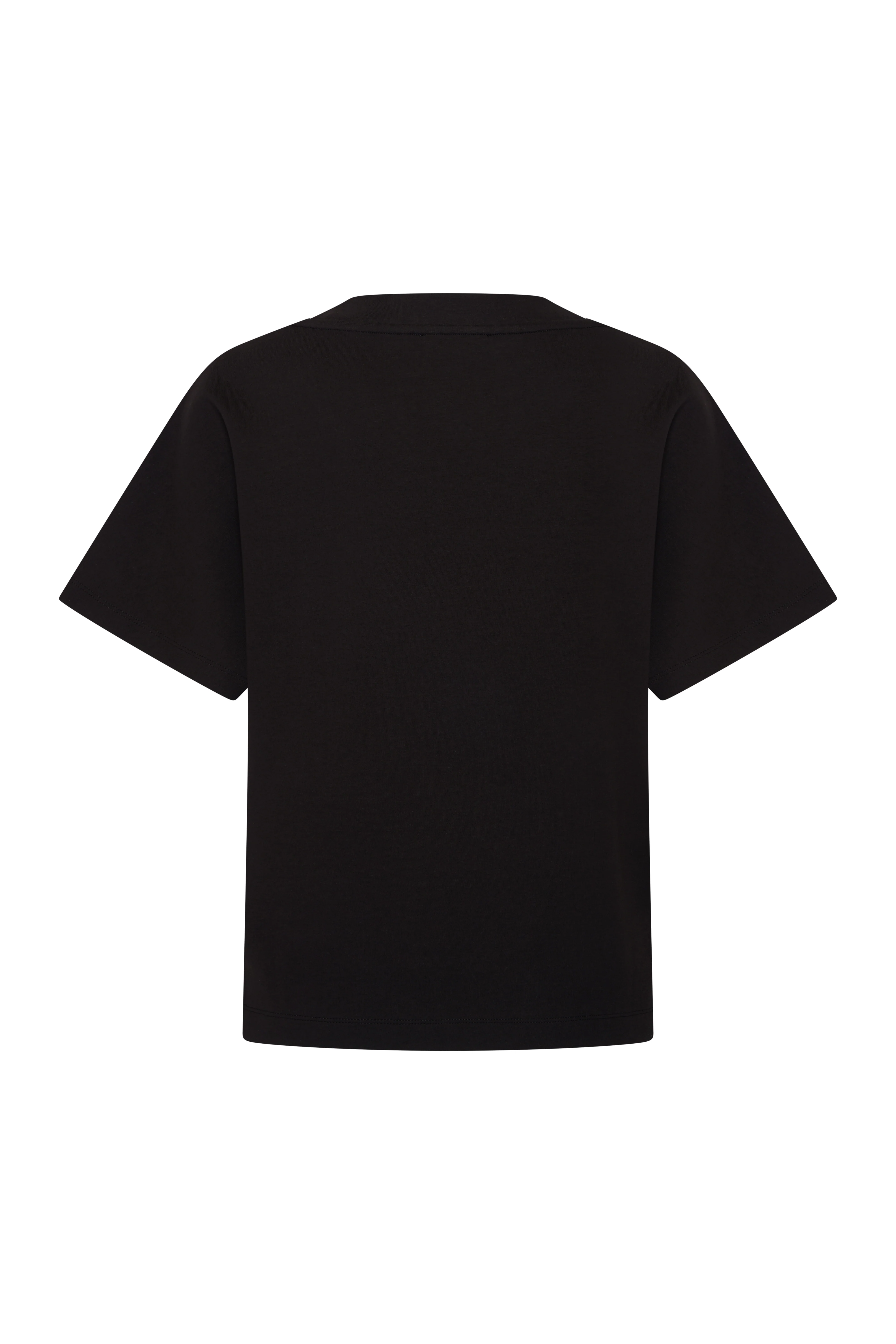 Top Sweat V-Neck Black 251040 - Image 4