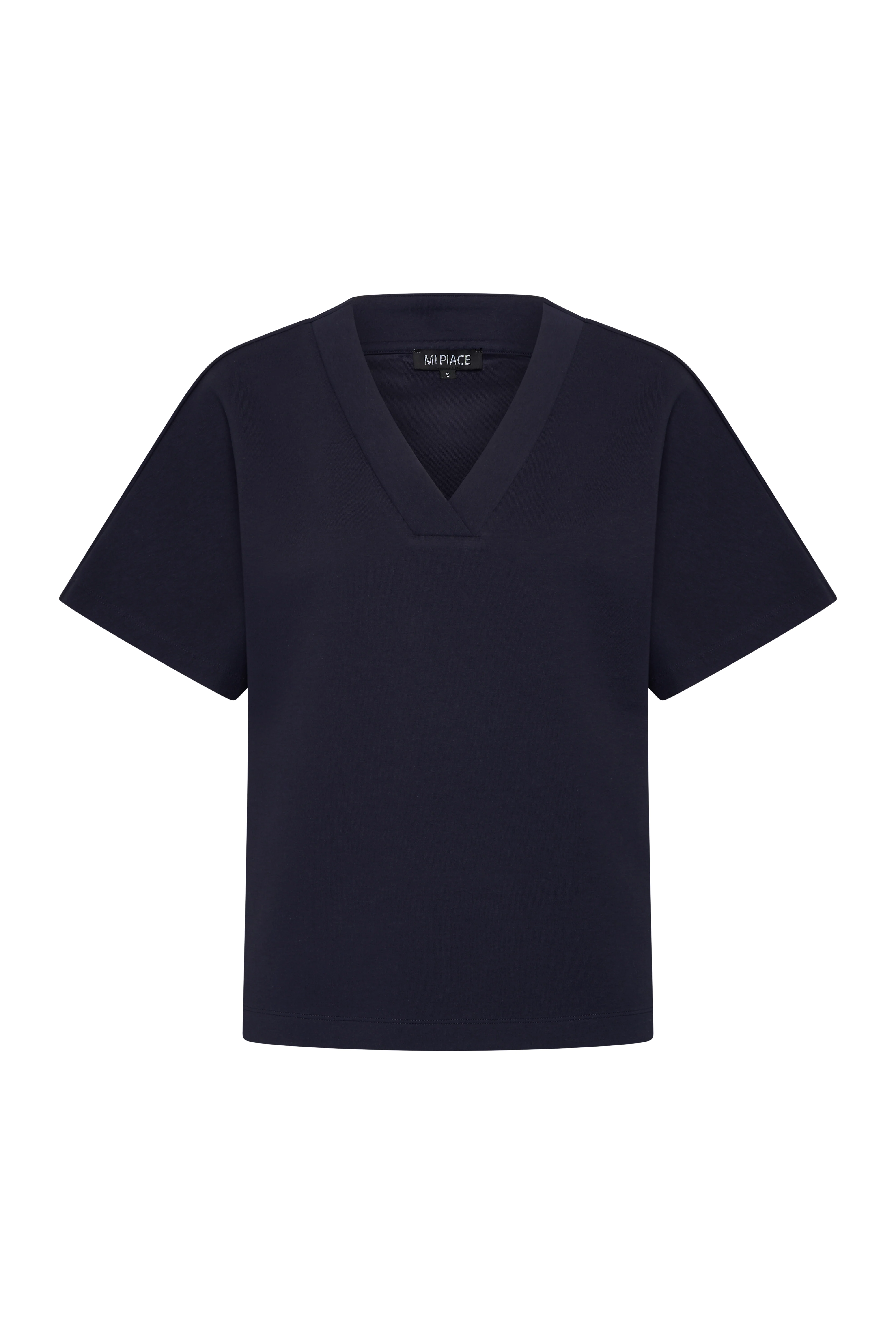 Top Sweat V-Neck Navy 251040 - Image 2