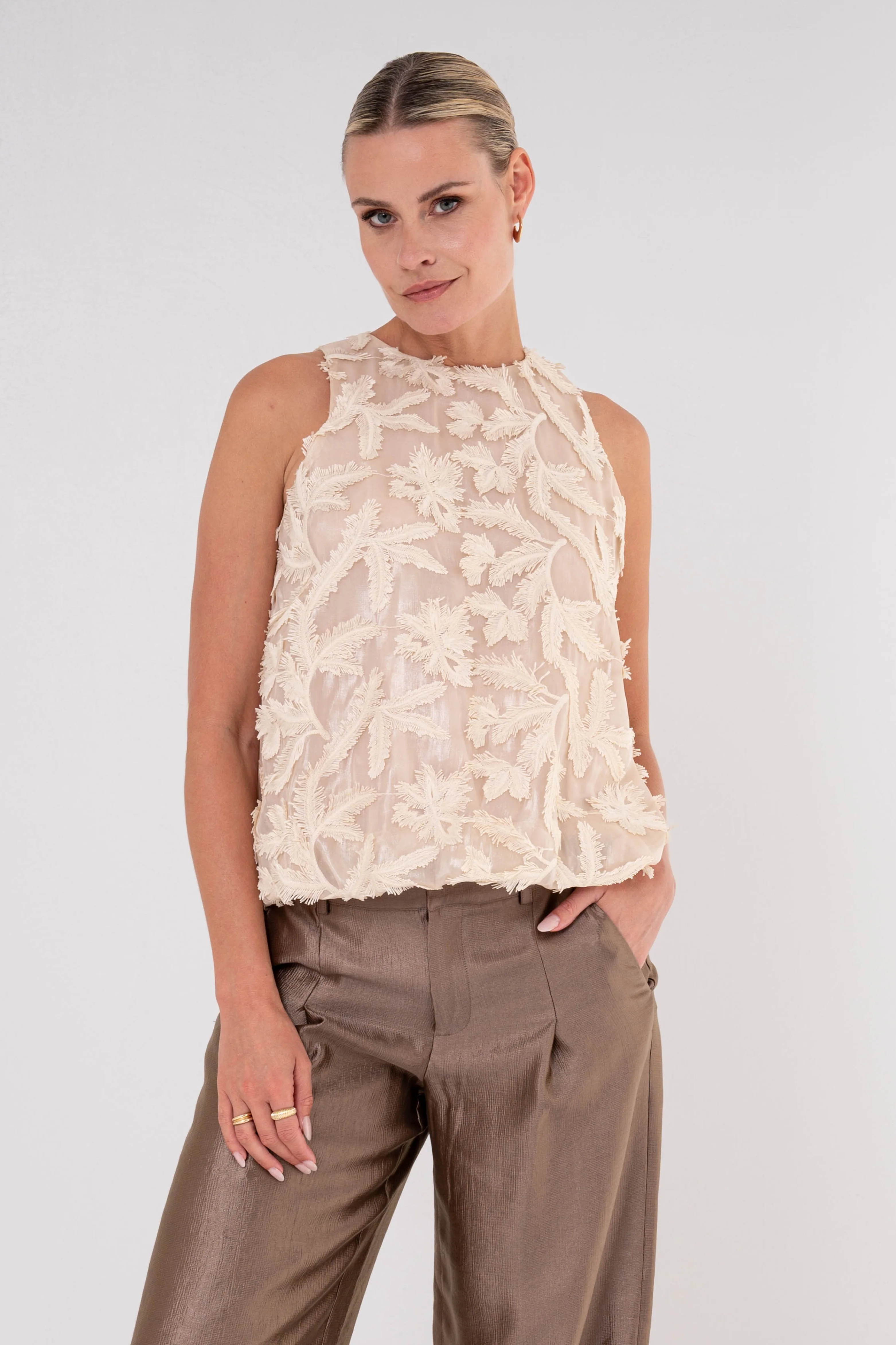 Top Talulah Light Sand