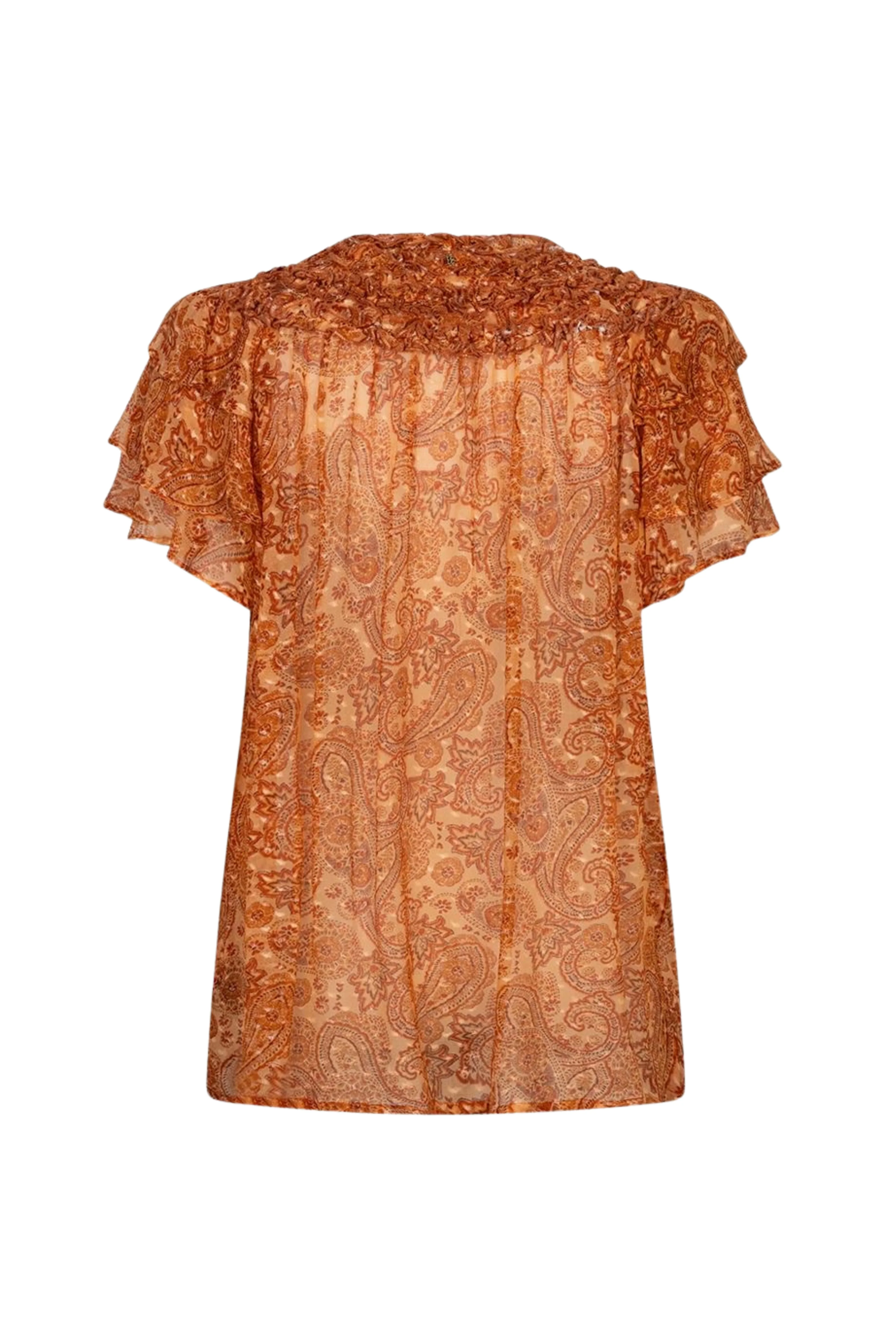 Top Thorin Paisley Naranja - Image 3