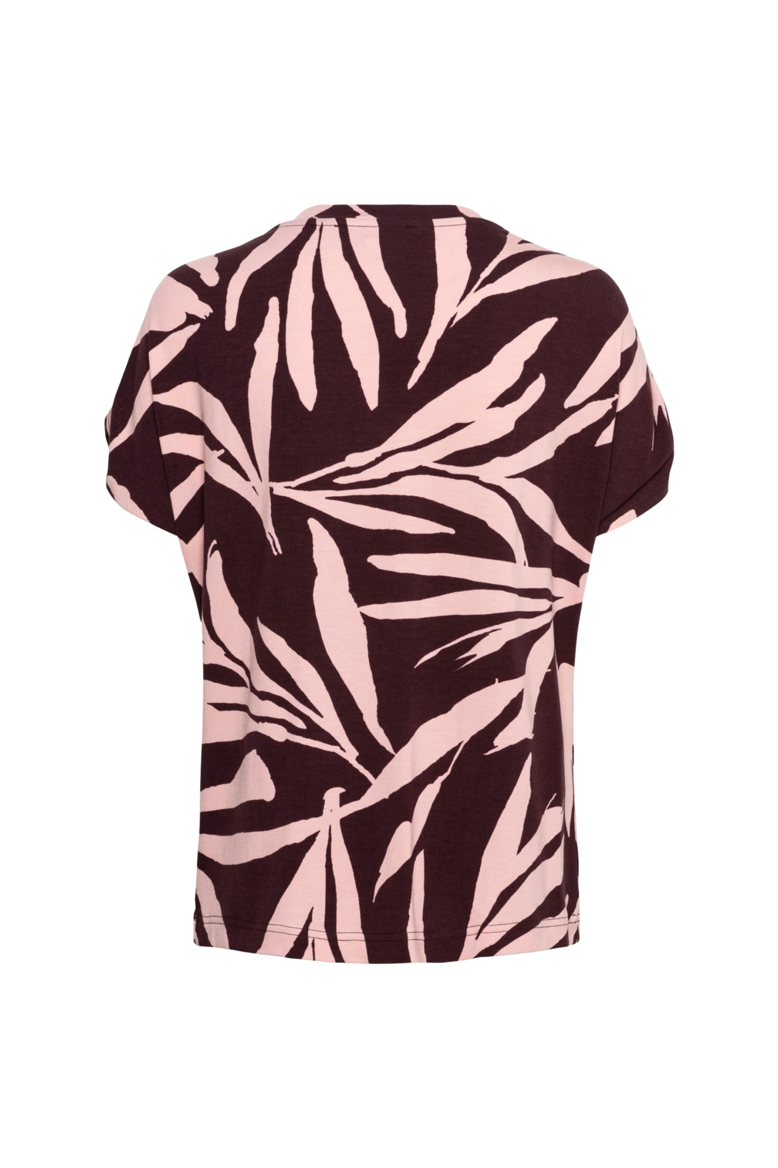 Top Viana Leaf Aubergine Multi TO292 - Image 3