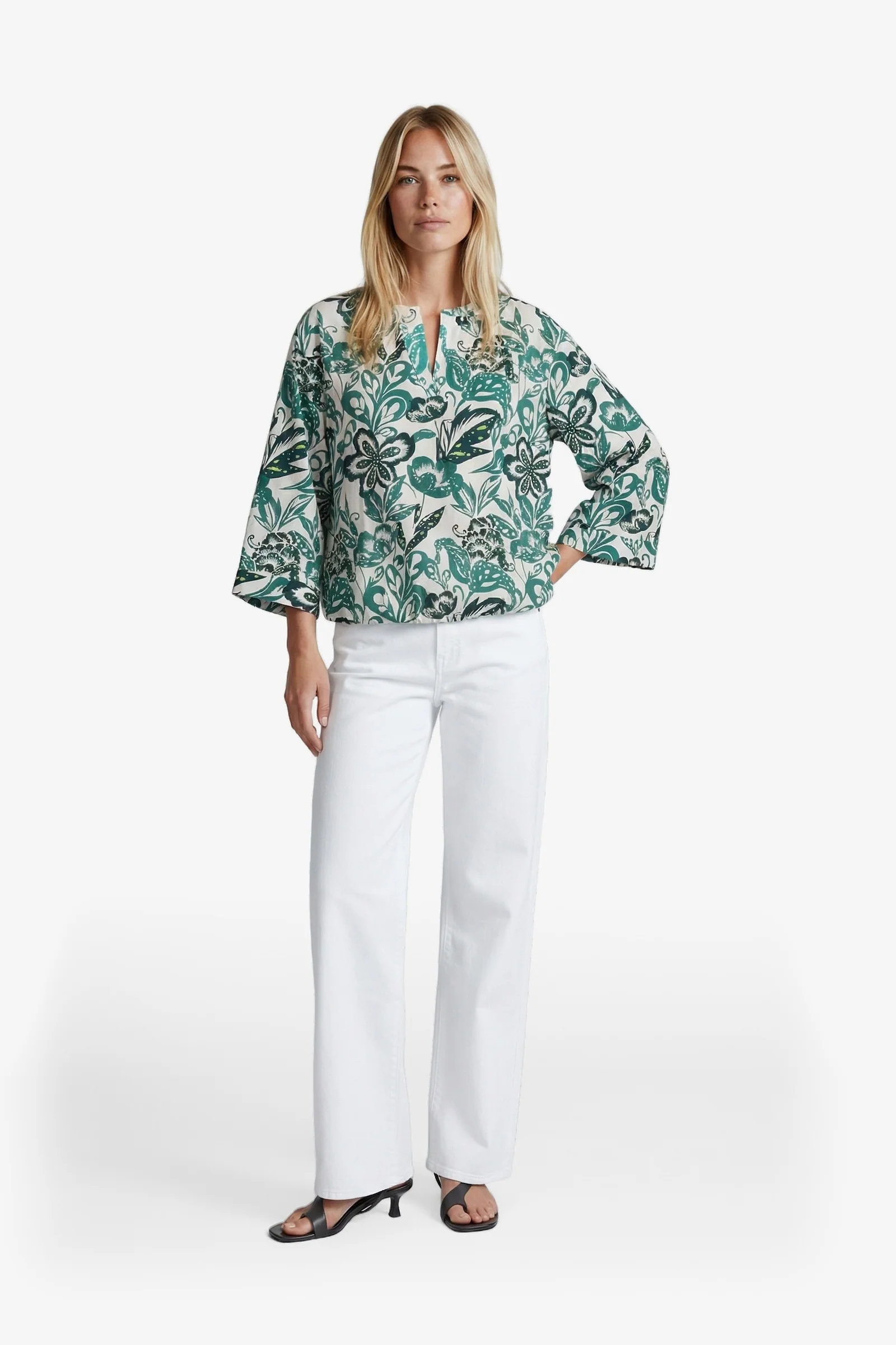 Top Wilhelmine Sand Vintage Green - Image 4