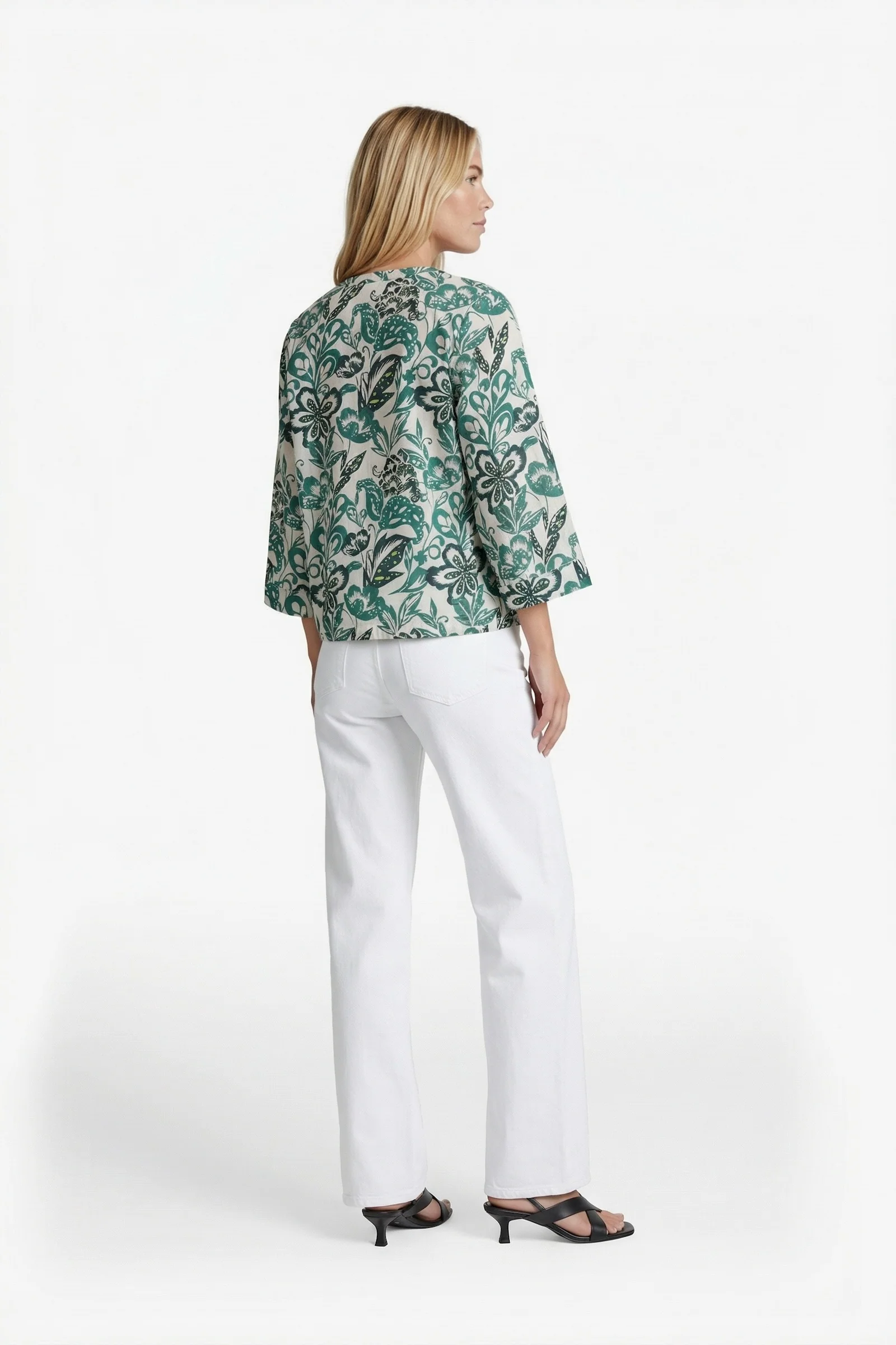 Top Wilhelmine Sand Vintage Green - Image 6
