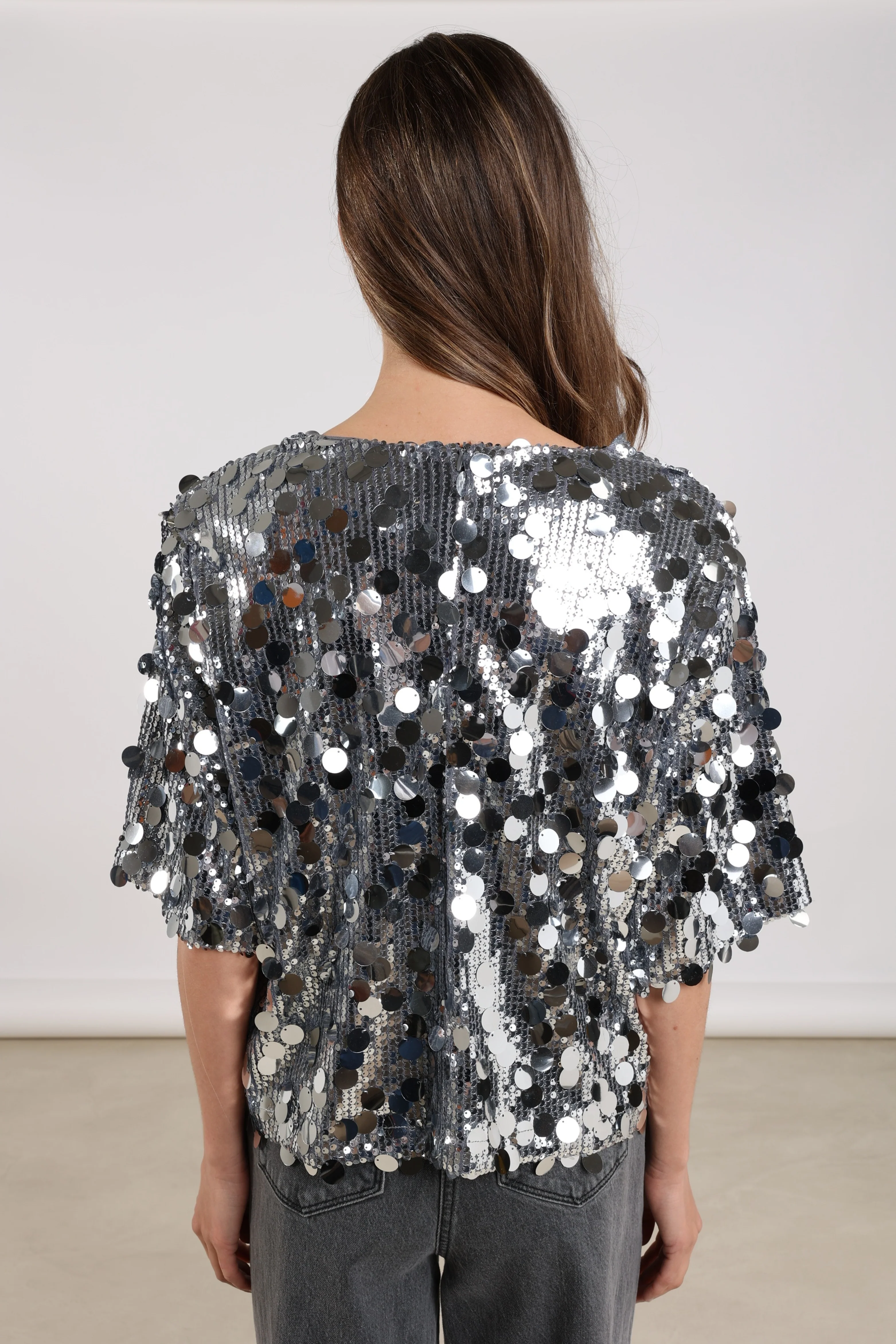 Top Yara Paillet Silver NKF01048 - Image 4
