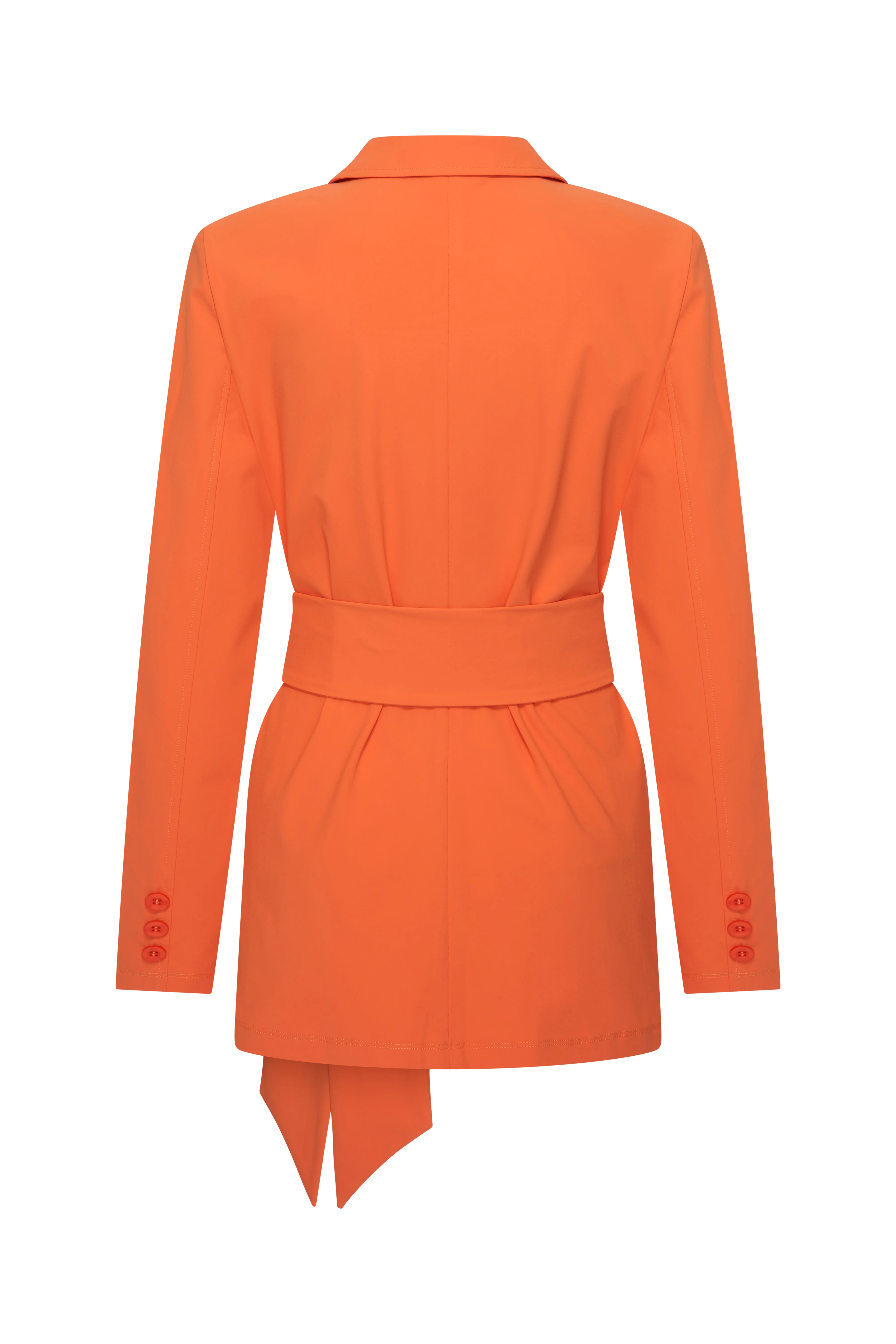 Travel Blazer Belted Orange 202823 - Image 4