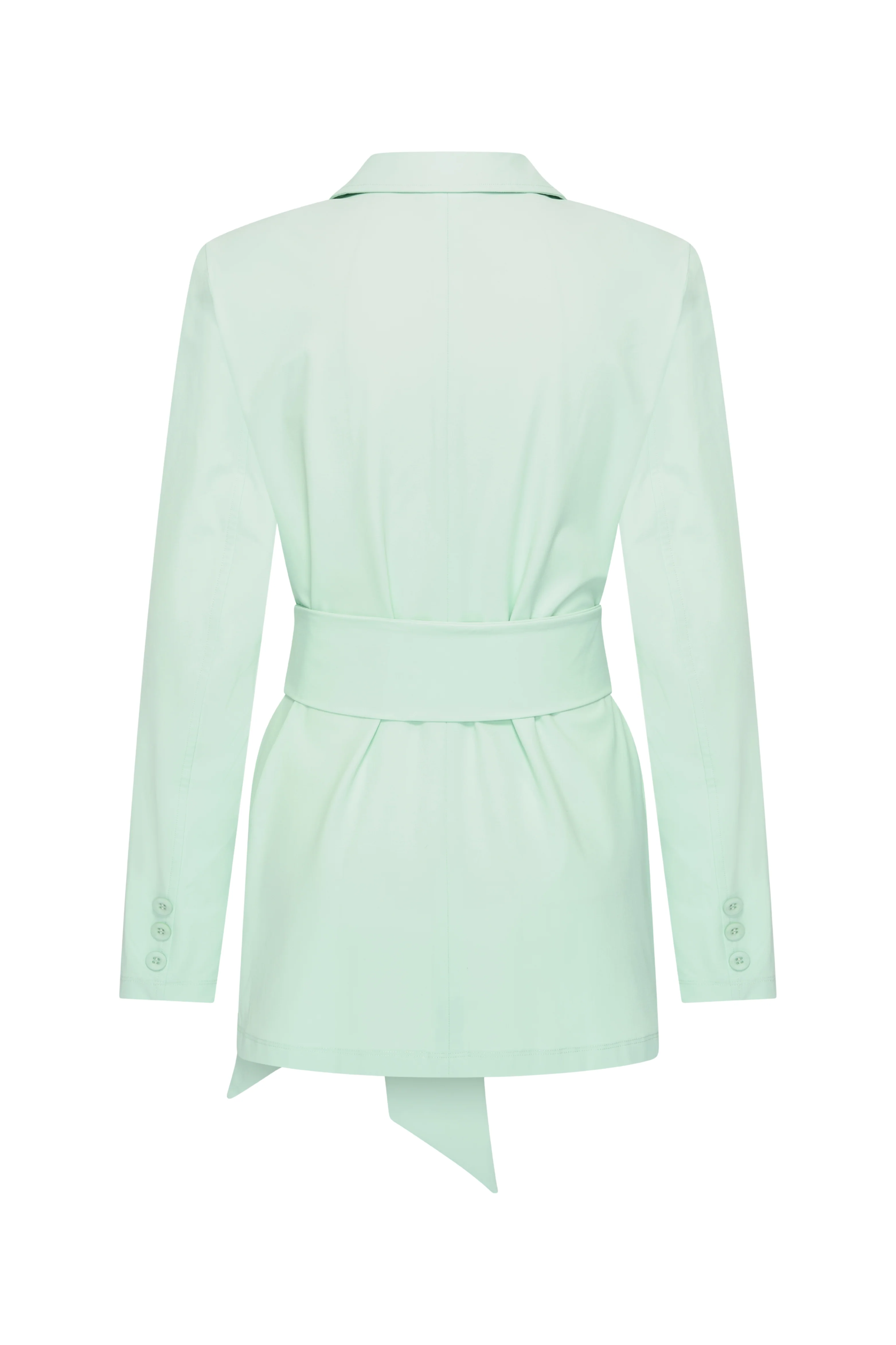 Travel Blazer Belted Pistachio 202823 - Image 3