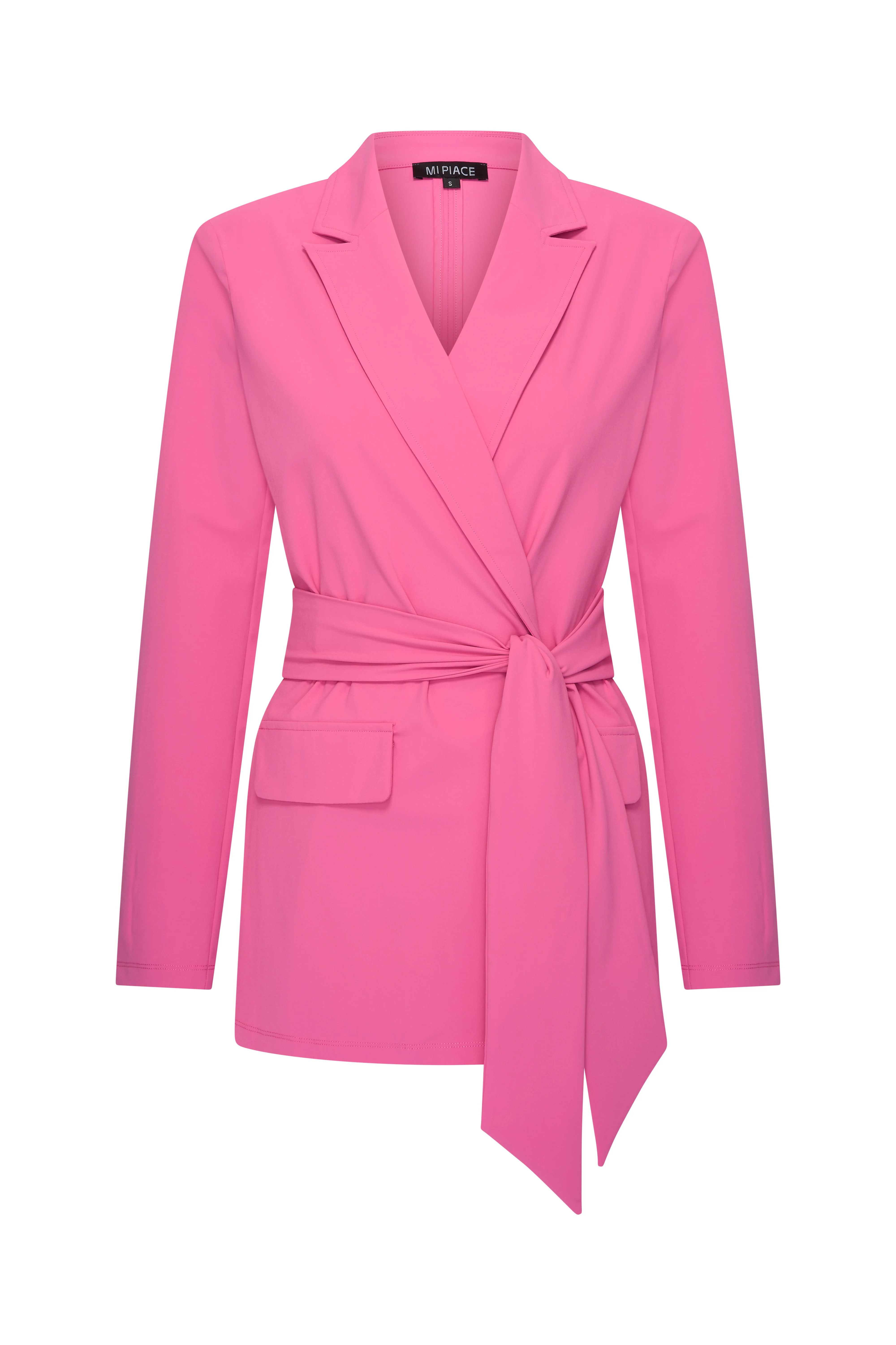 Travel Blazer Belted Rose 202823 - Image 2