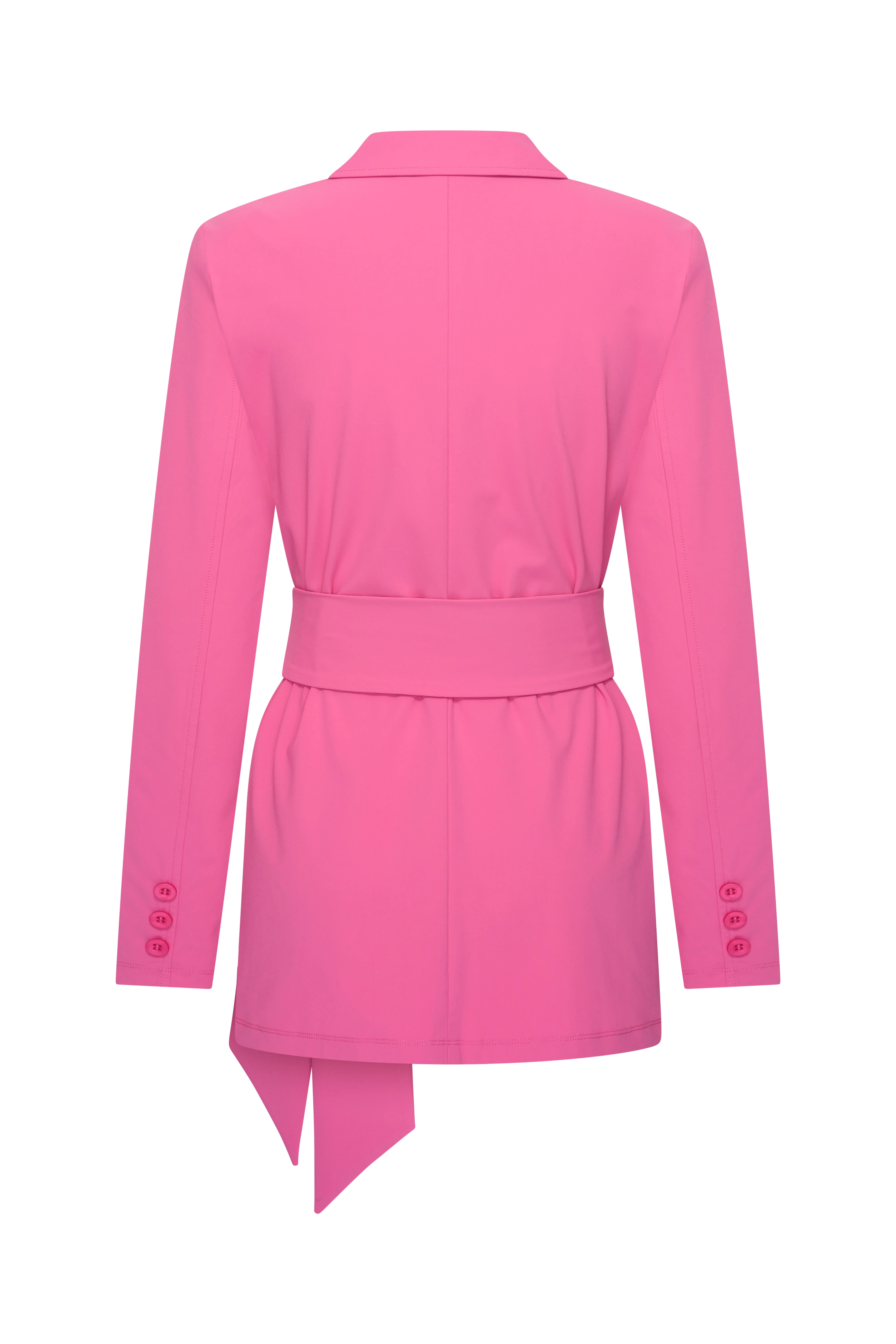Travel Blazer Belted Rose 202823 - Image 4