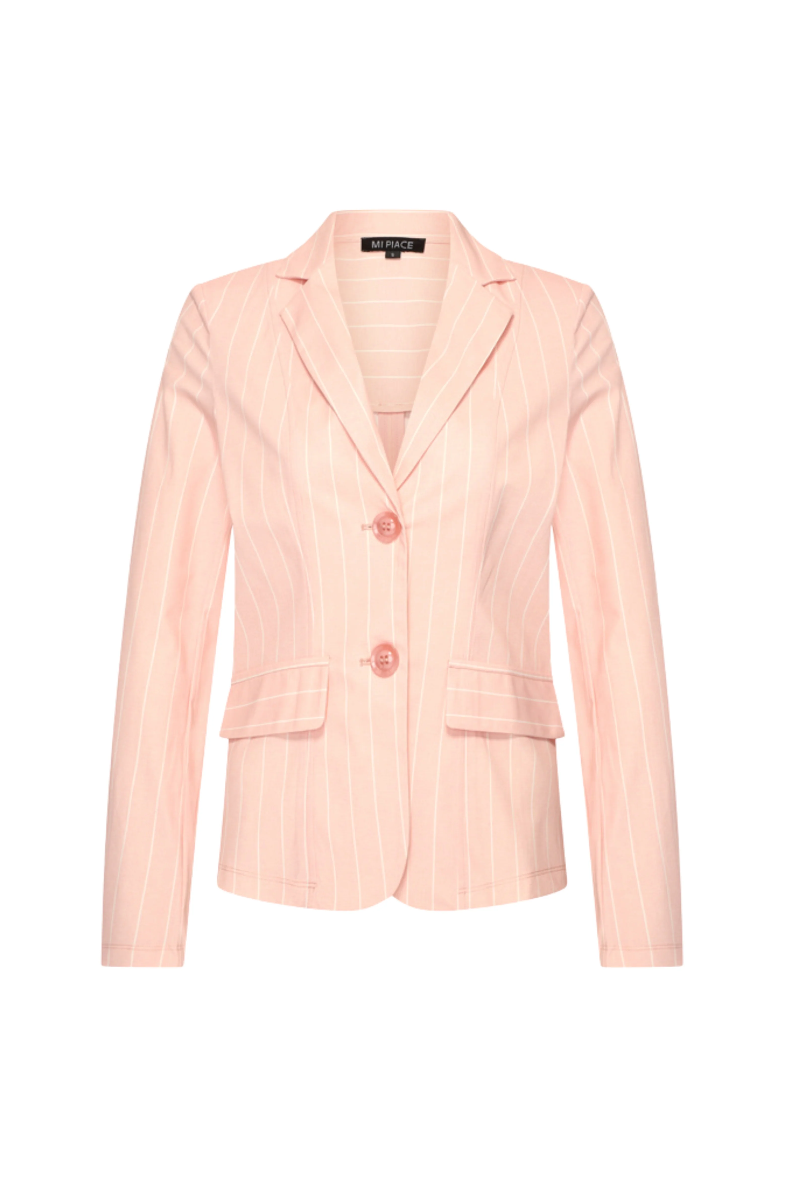 Travel Blazer Classic Stripe Print Mellow Rose 202015 - Image 2