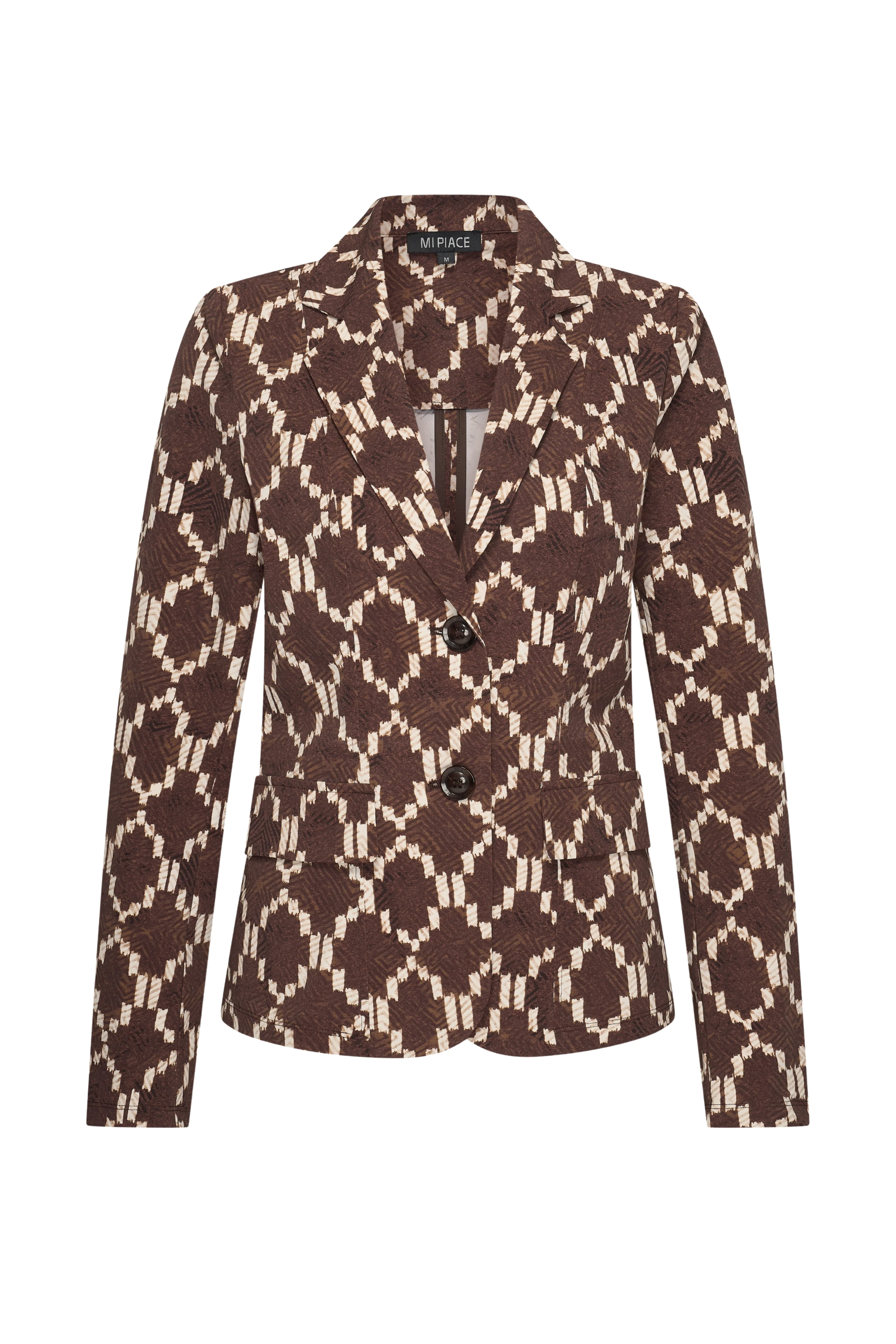 Travel Blazer Ikat Print Espresso 202015 - Image 2