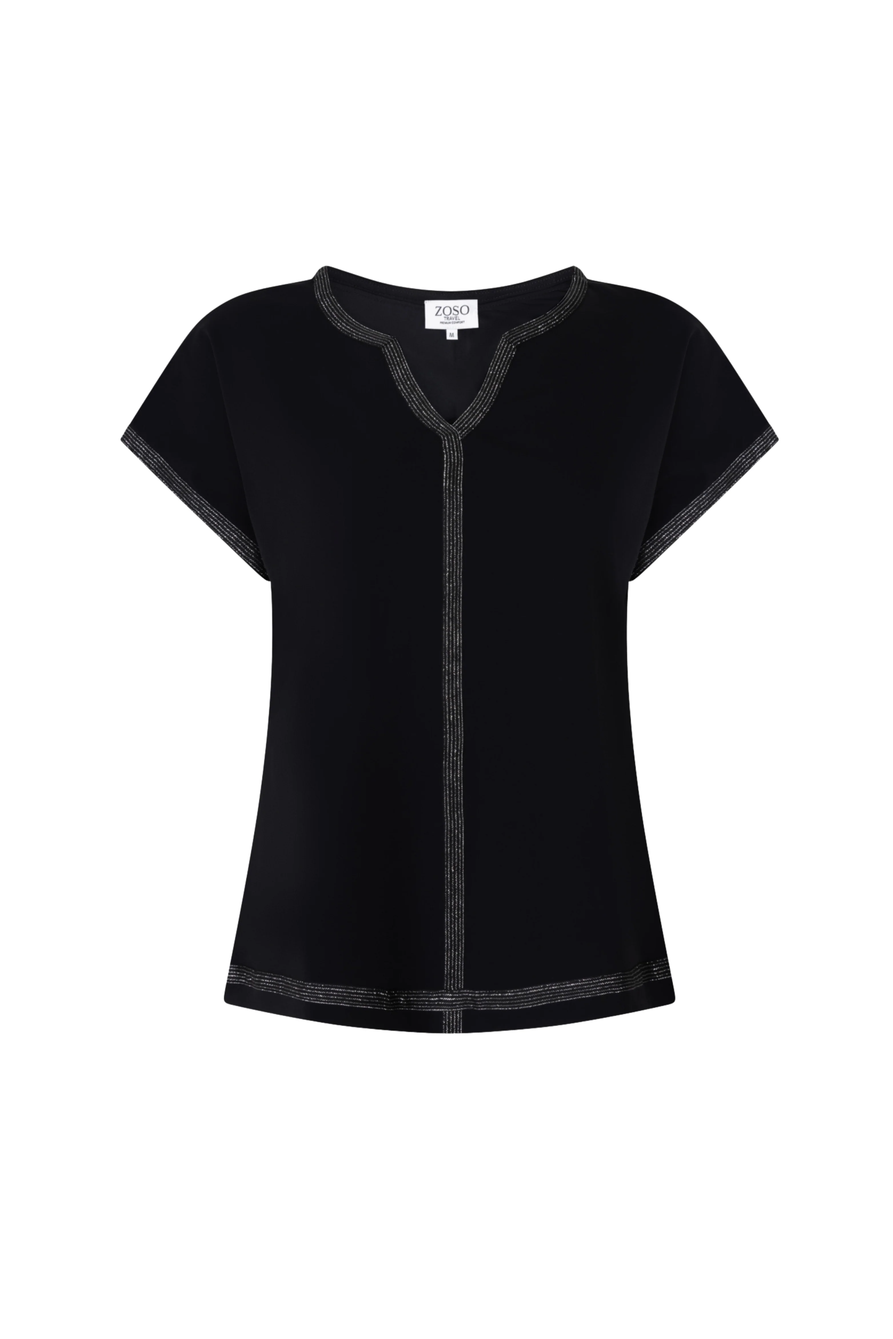 Travel Blouse Annika Black 263 - Image 2