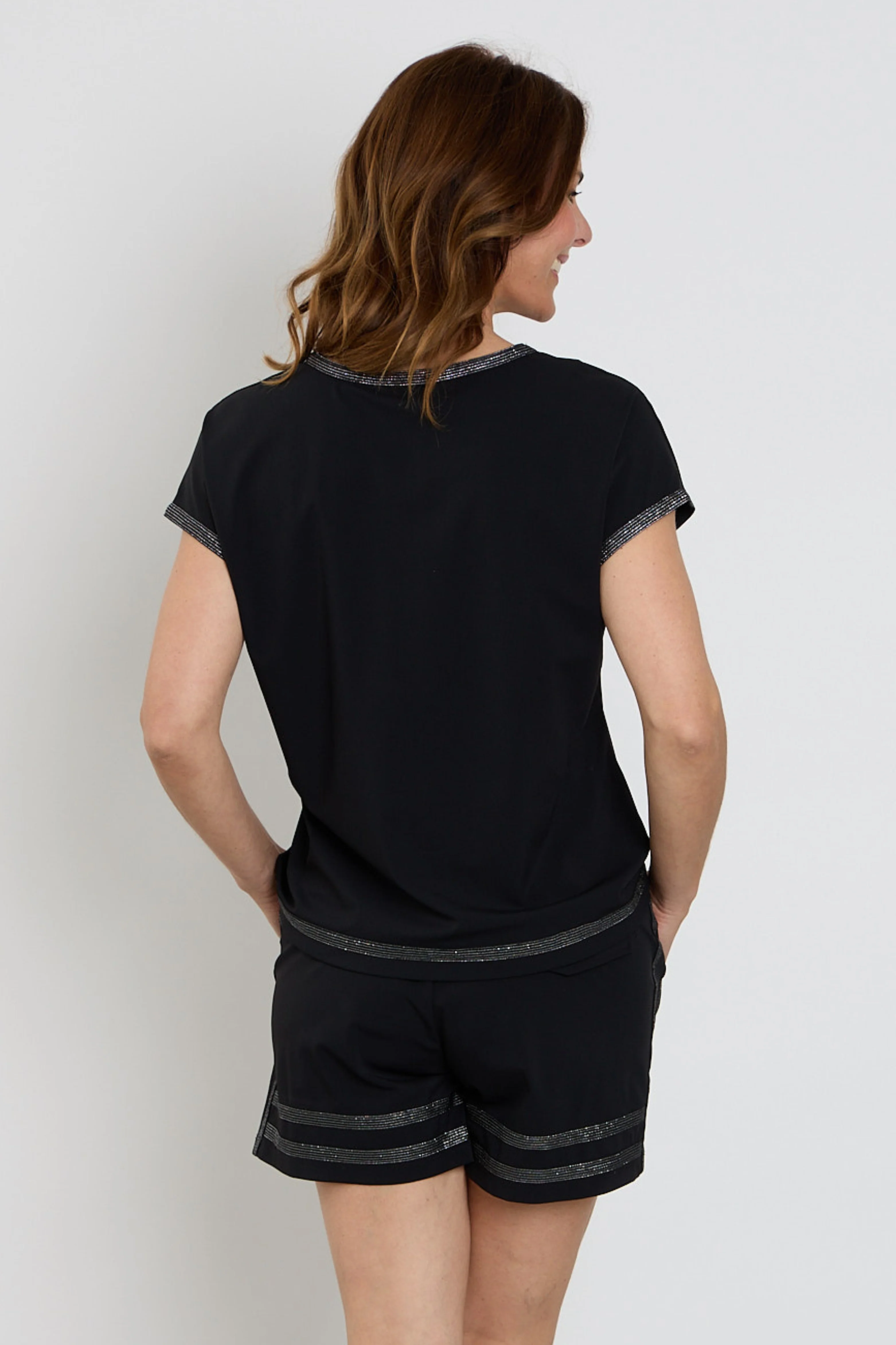 Travel Blouse Annika Black 263 - Image 4