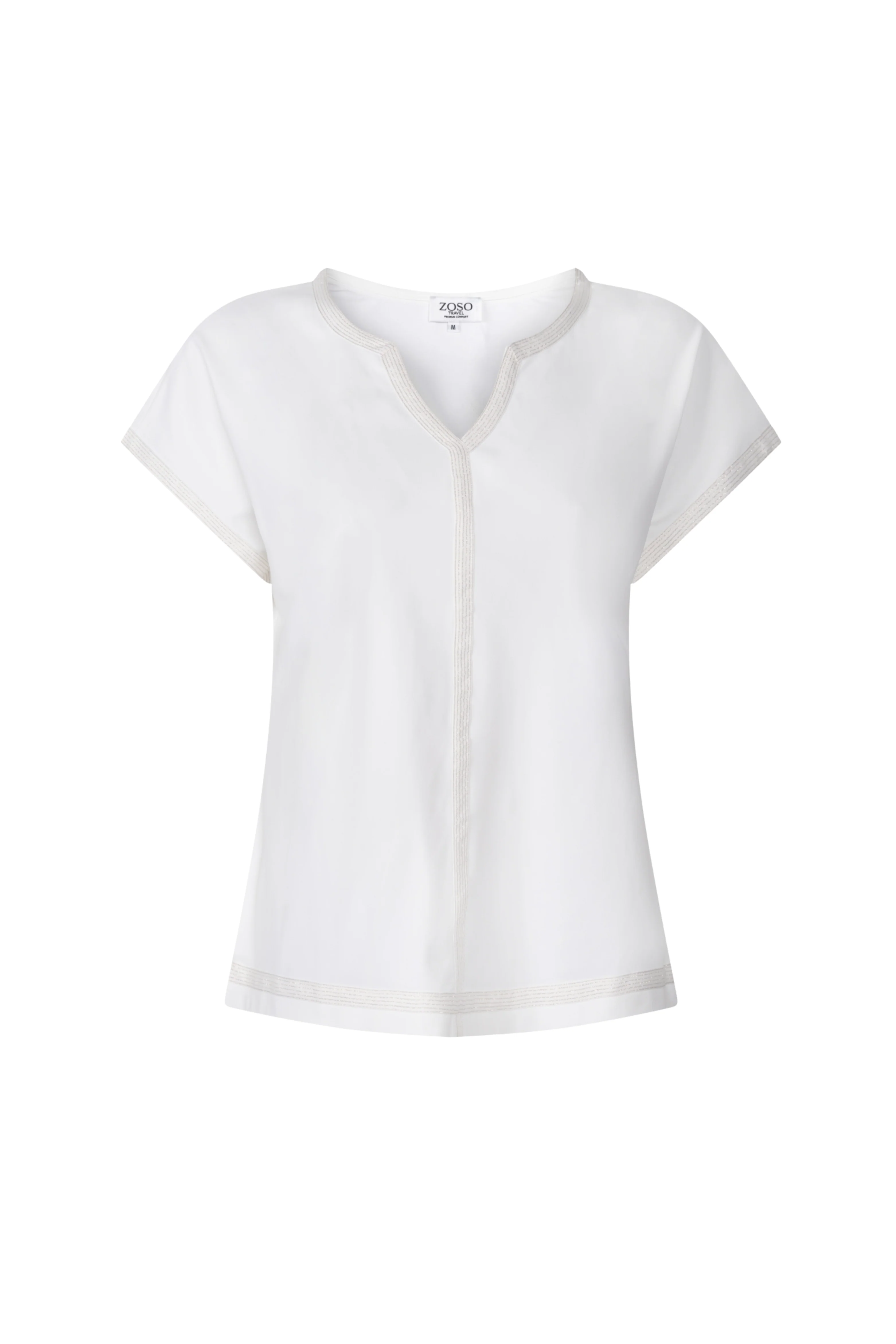 Travel Blouse Annika White 263