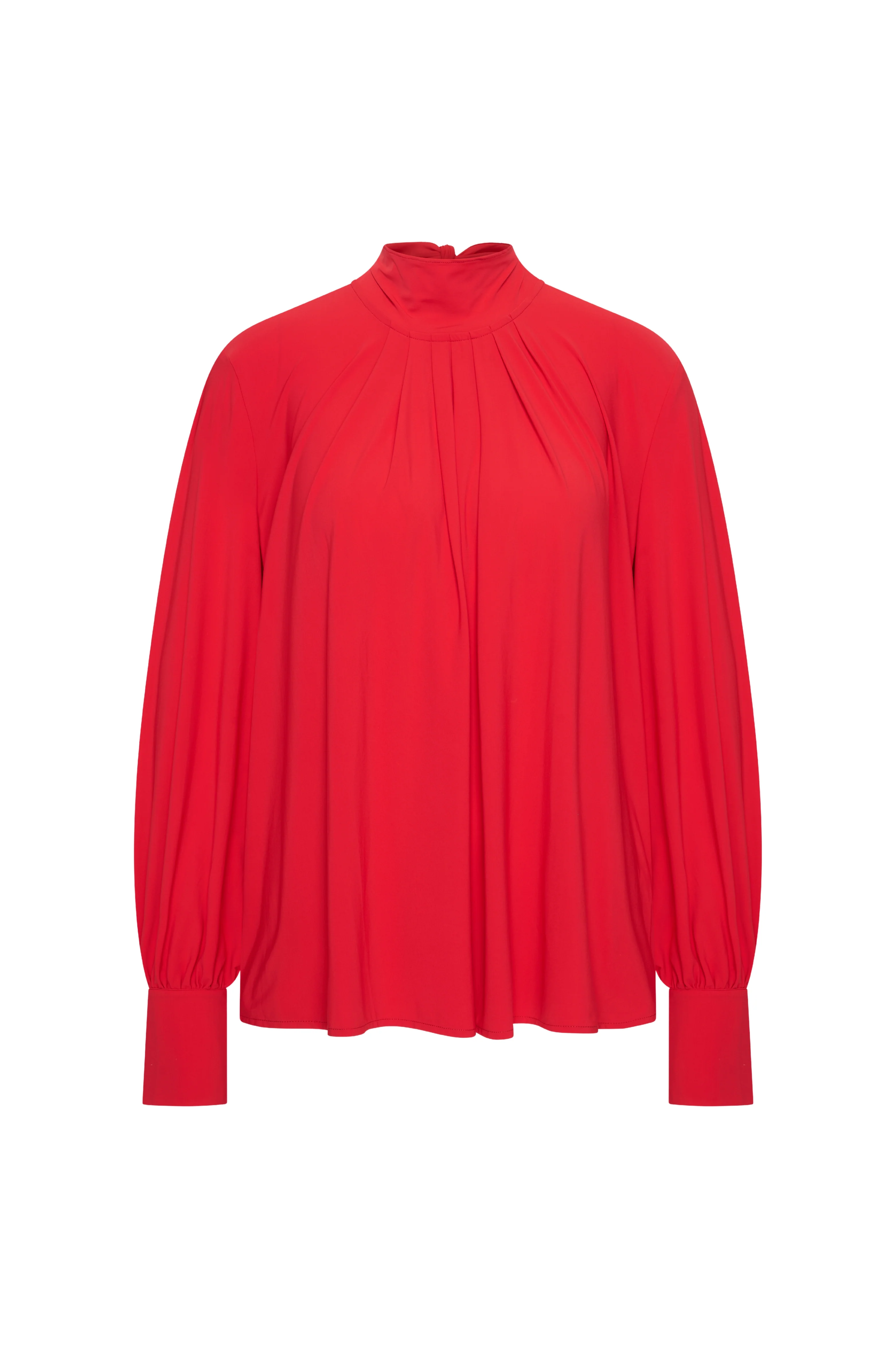 Travel Blouse Bow Red 202774 - Image 2