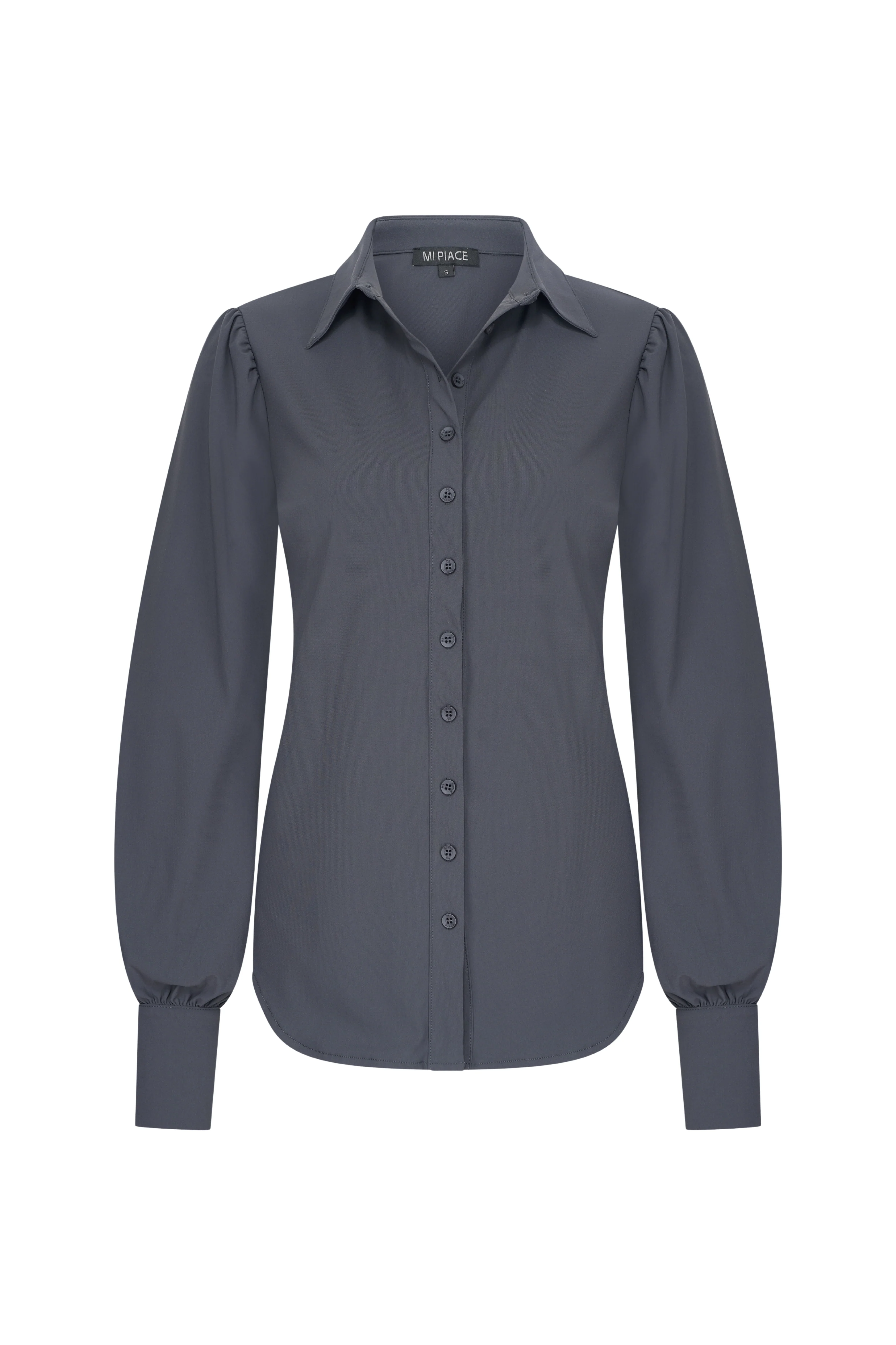 Travel Blouse Dark Grey 202037 - Image 2