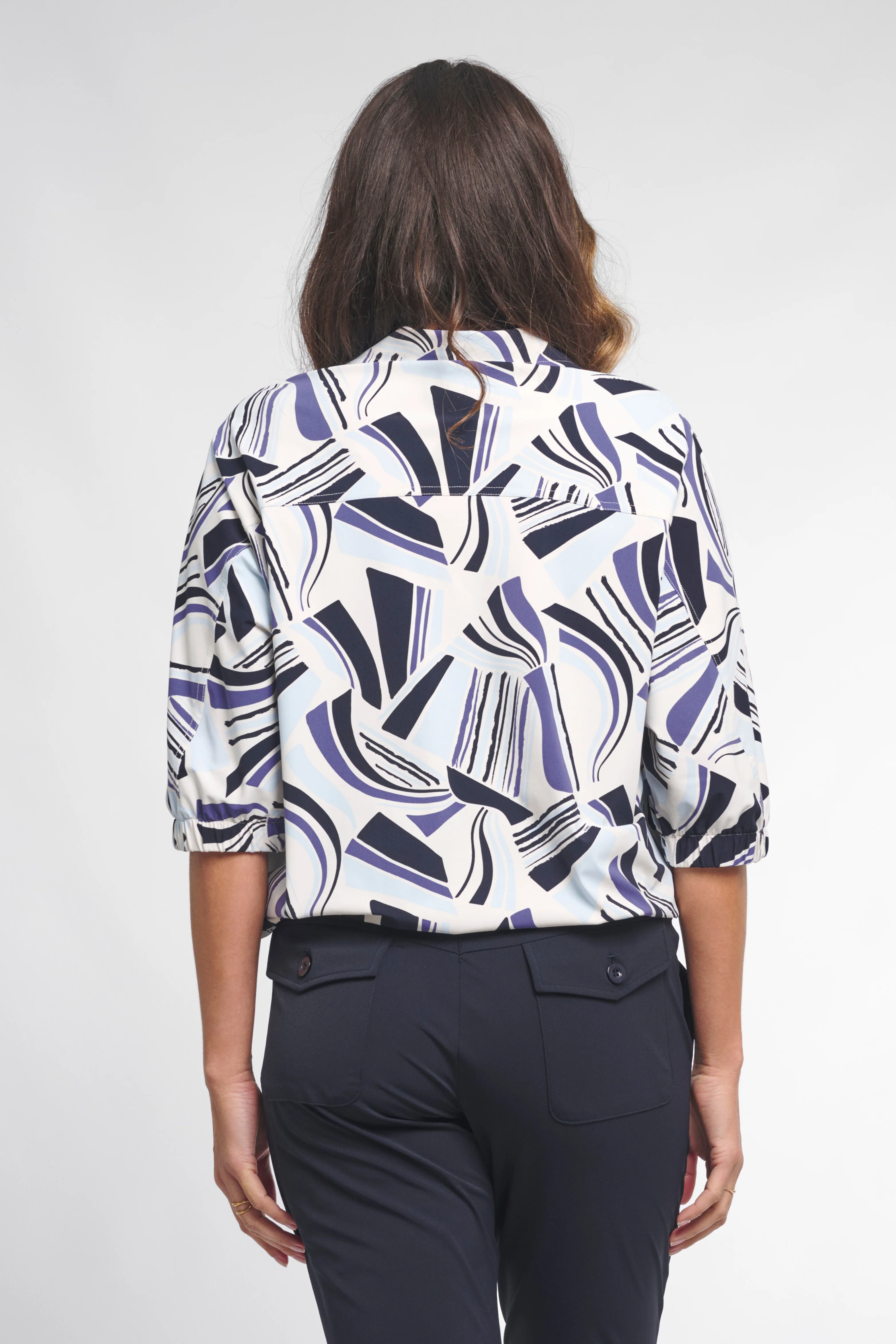 Travel Blouse Glenny Night Blue 261 - Image 6