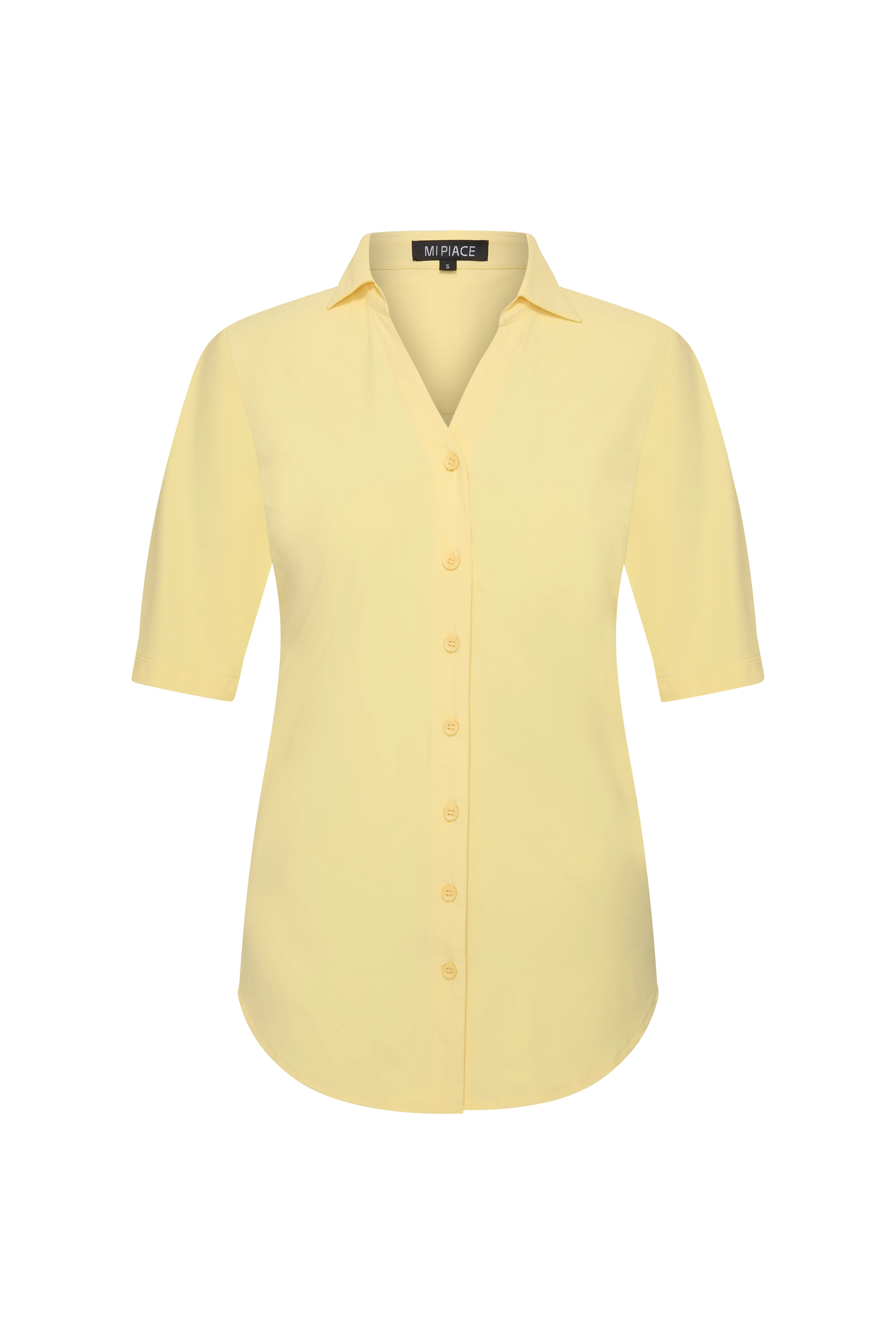 Travel Blouse Lemon Yellow 202603 - Image 2