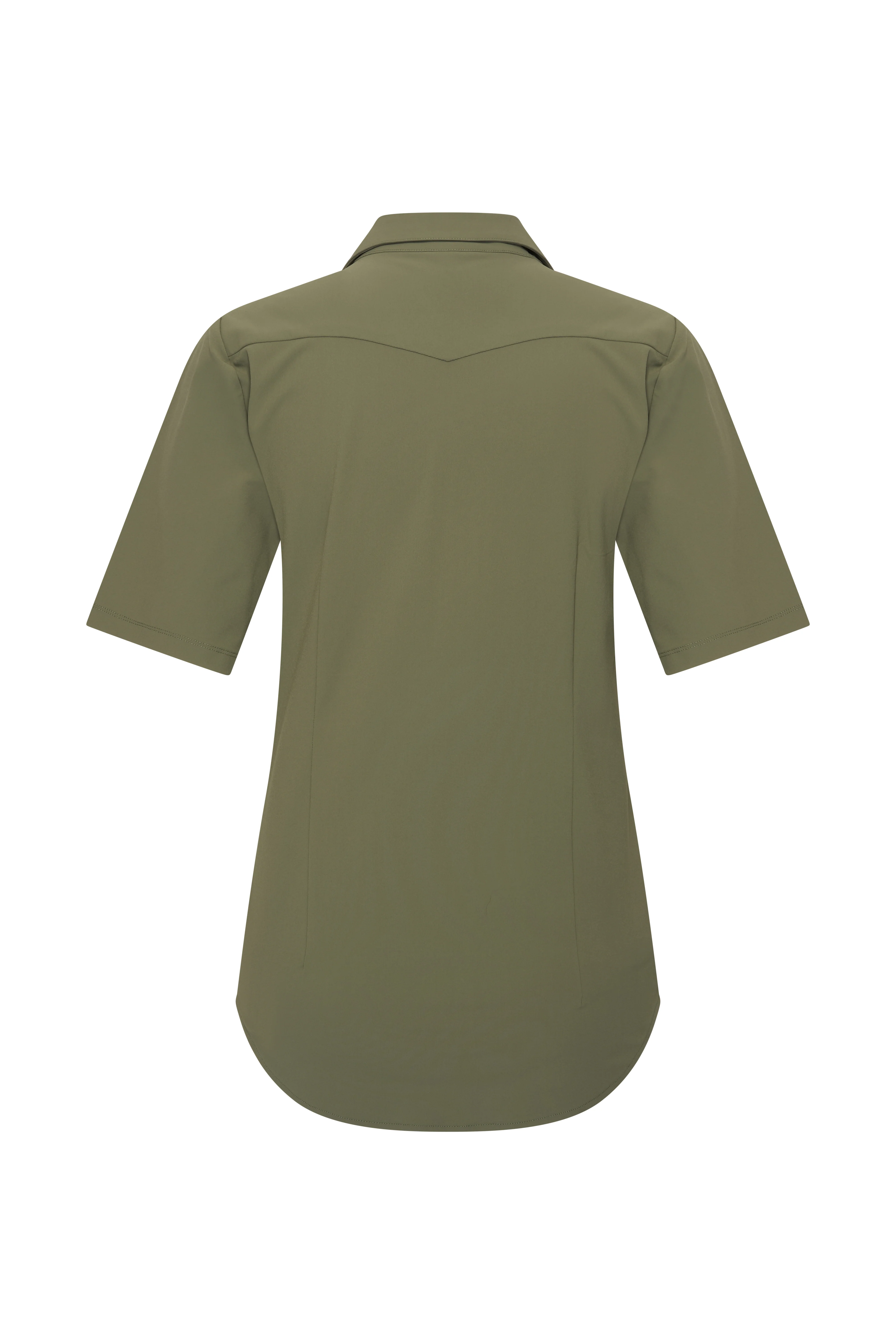 Travel Blouse Olive 202603 - Image 3