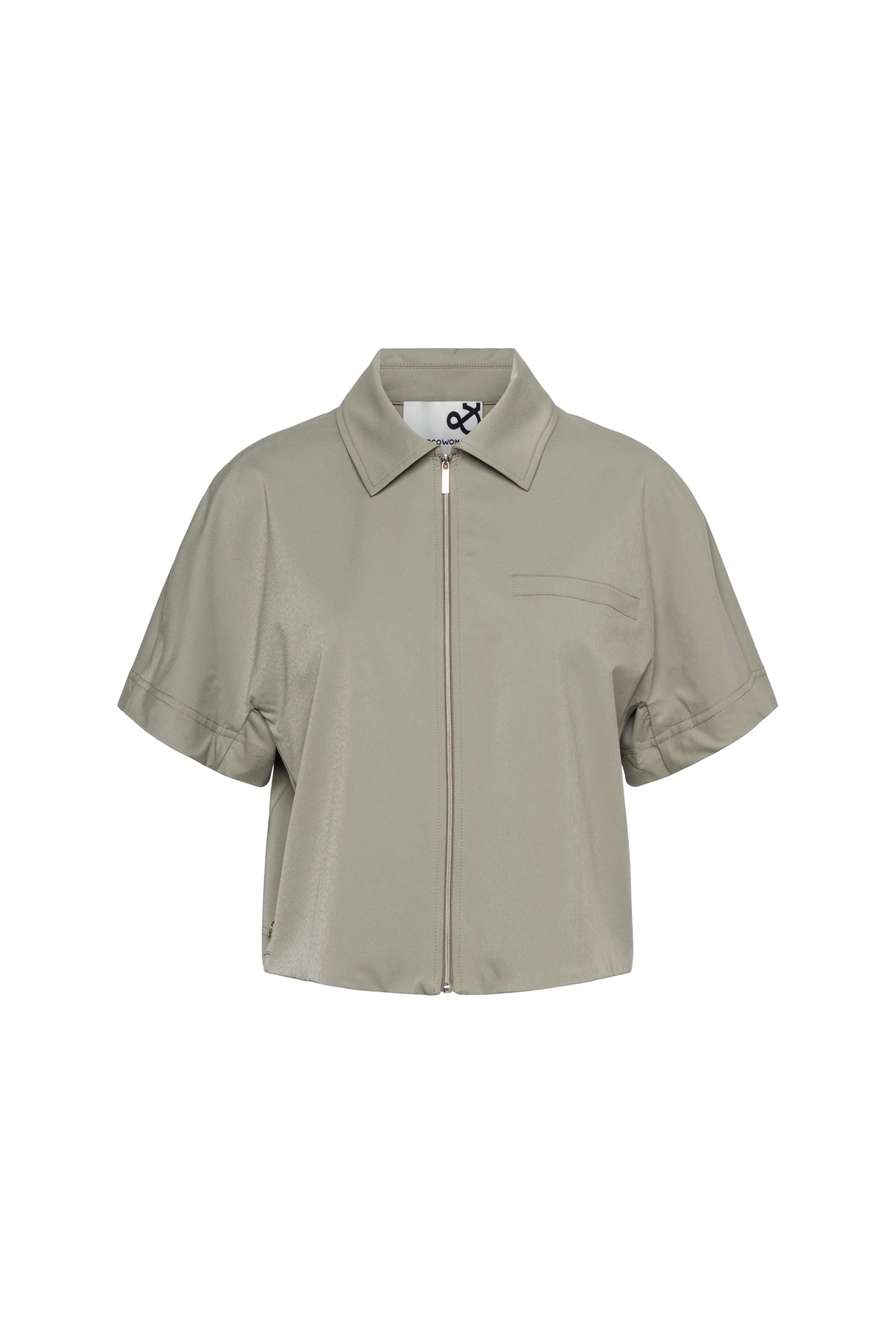 Travel Blouse Peike Khaki JA158 - Image 2