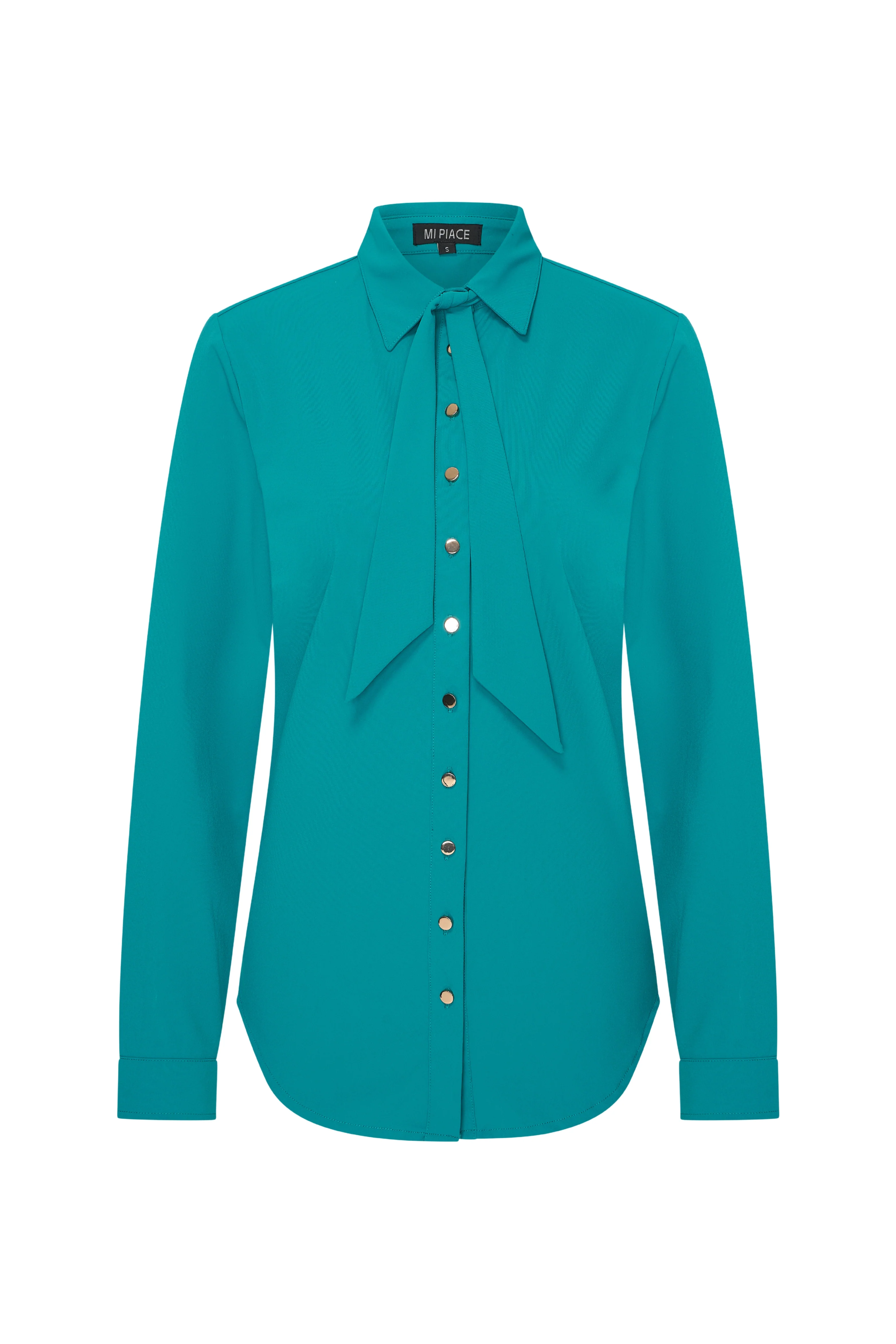 Travel Blouse Petrol 202767 - Image 2
