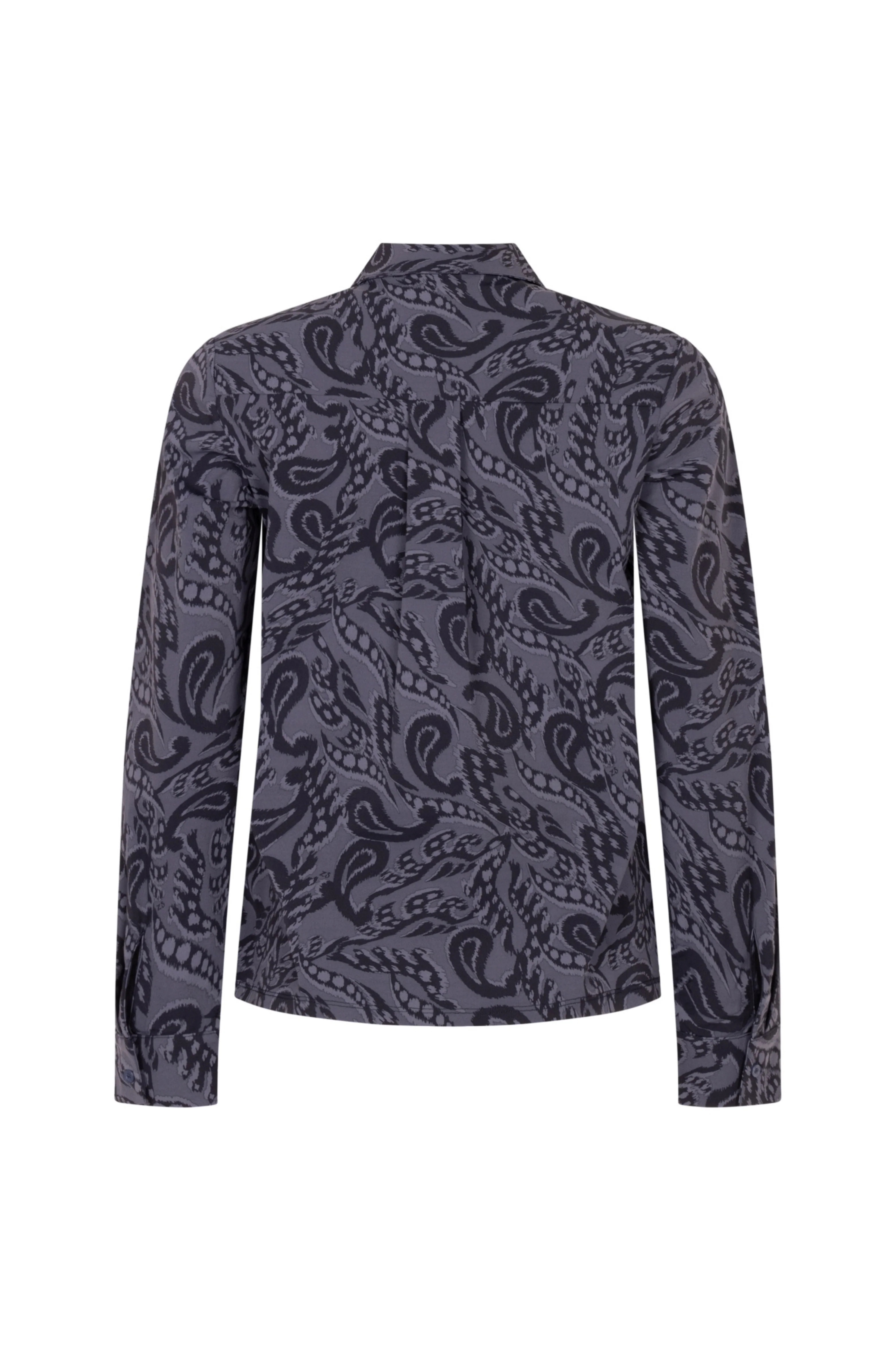 Travel Blouse Vicky Navy 254 - Image 3