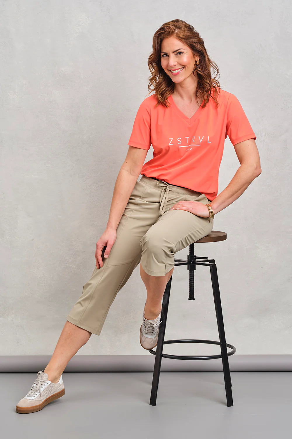 Travel Broek Capri Sylvia Sage 262 - Image 6