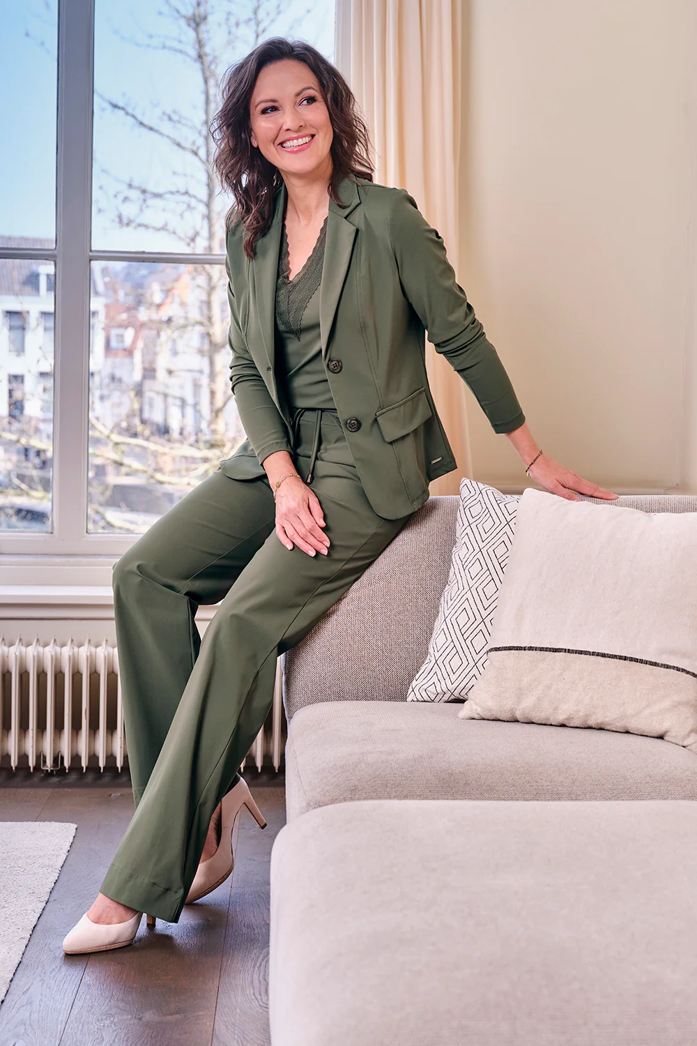 Travel Broek Flared Deep Depth 202089 - Image 3