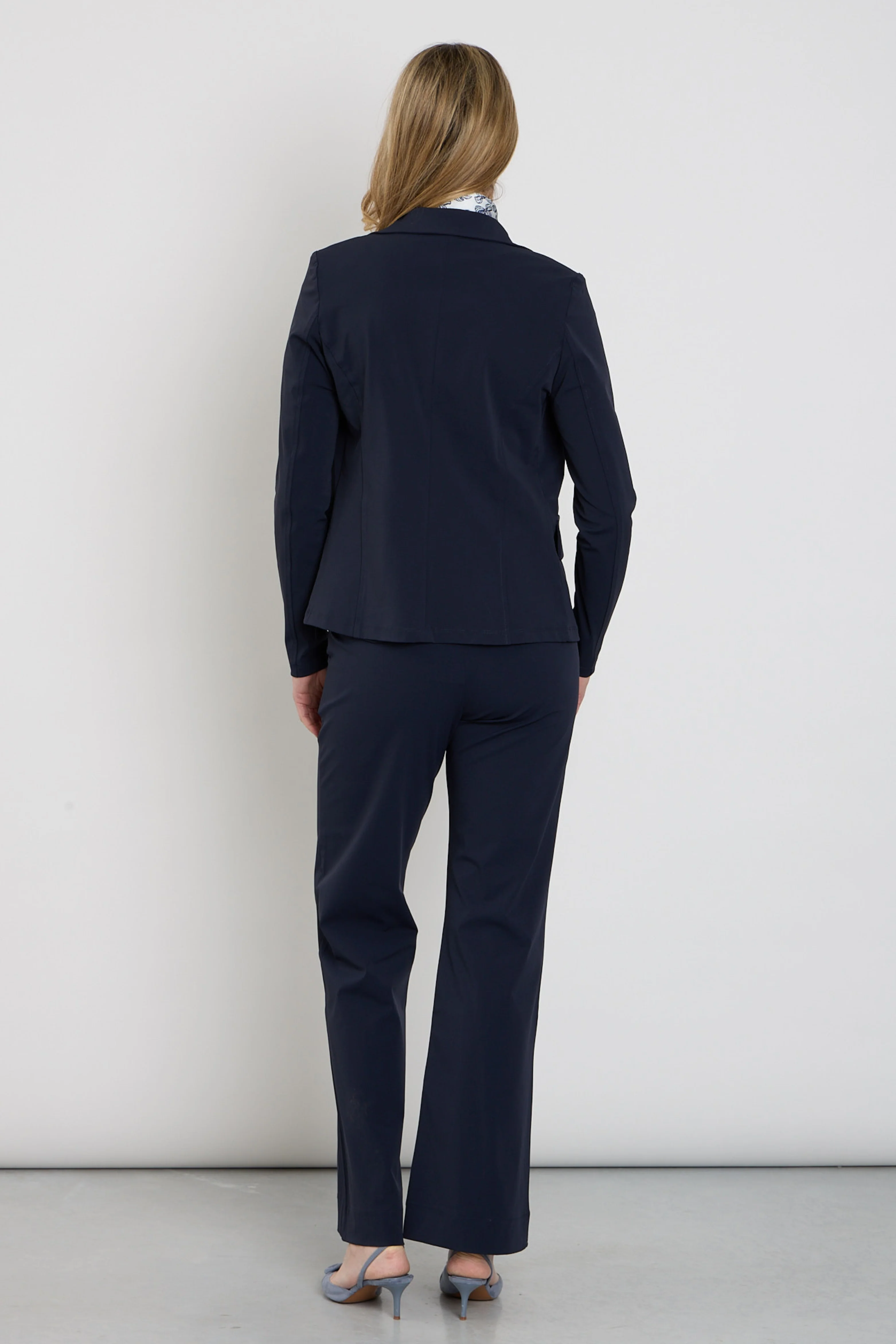 Travel Broek Flared Navy 202089 - Image 6