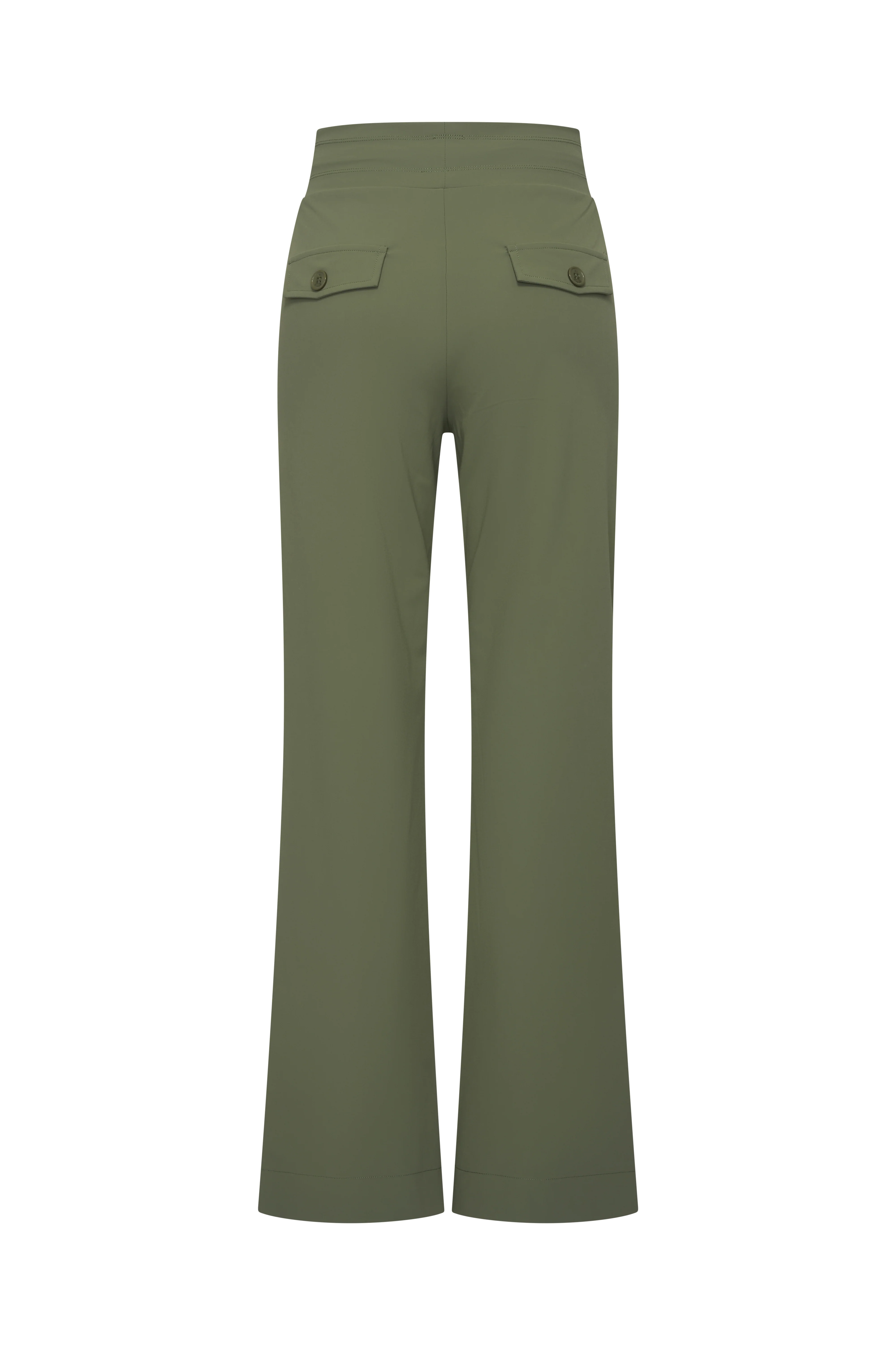 Travel Broek Flared Olive 202089 - Image 4