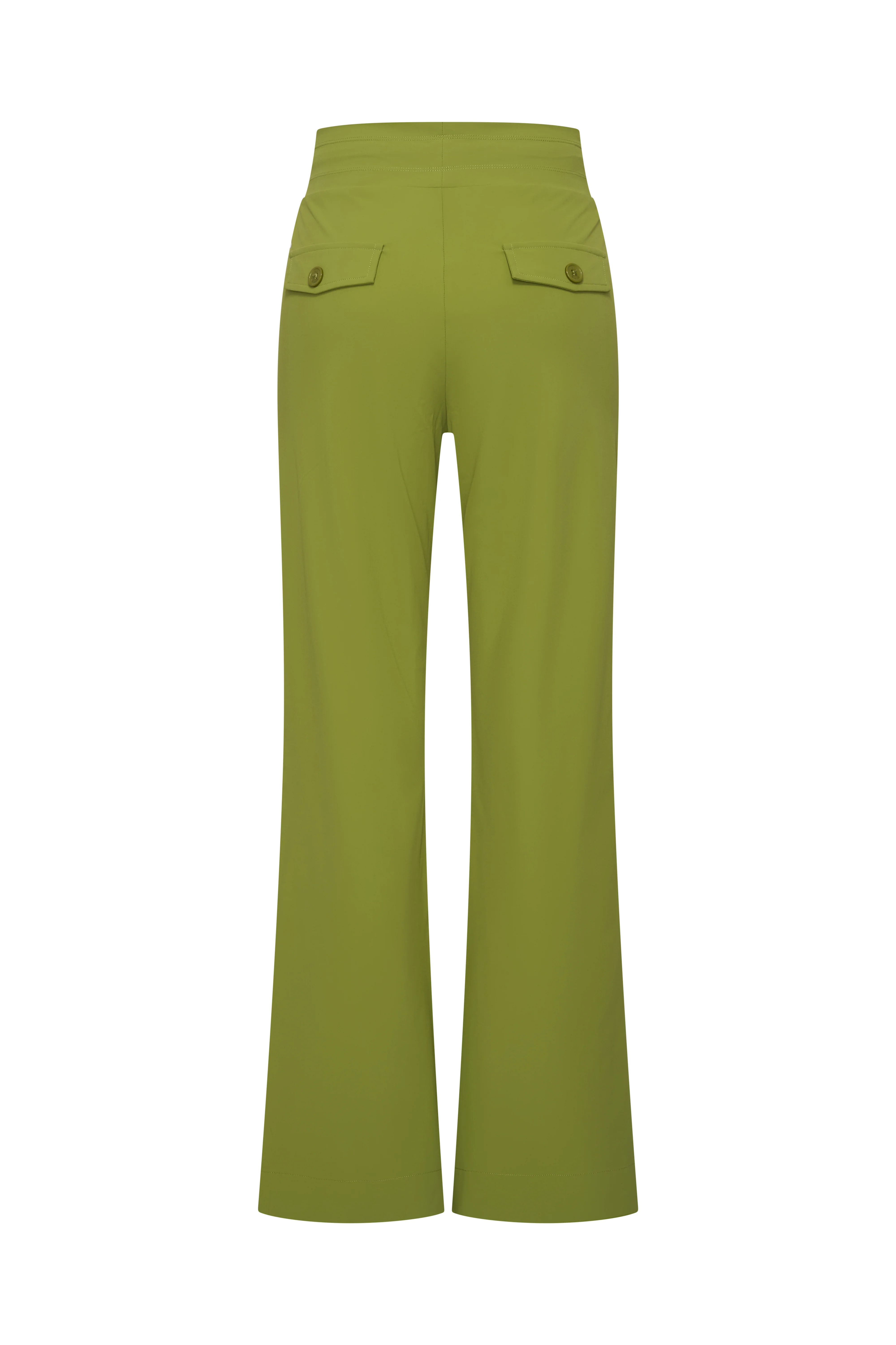 Travel Broek Flared Turtle Green 202089 - Image 4
