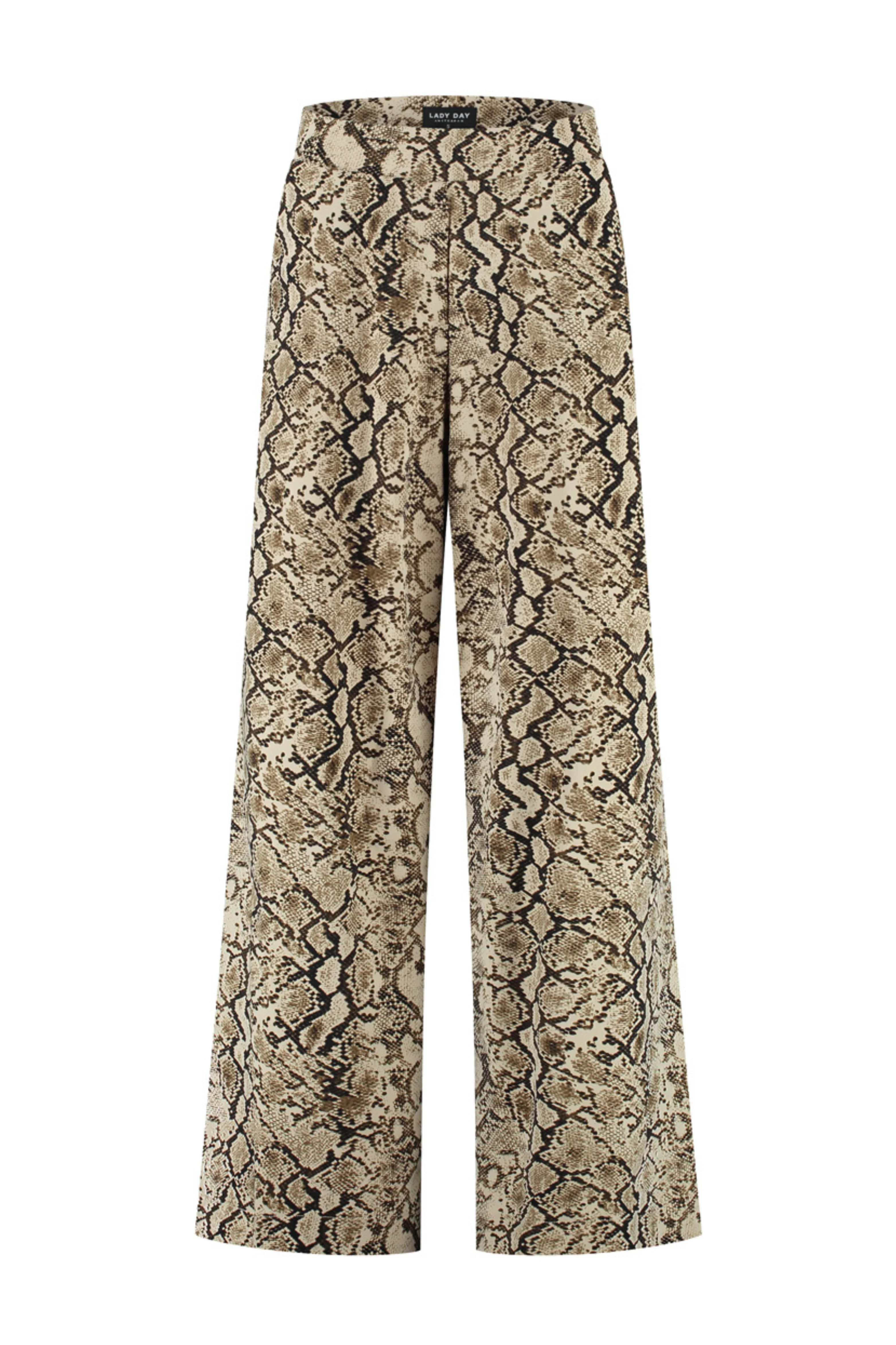 Travel Broek Mille Snake Print L14-380-3134