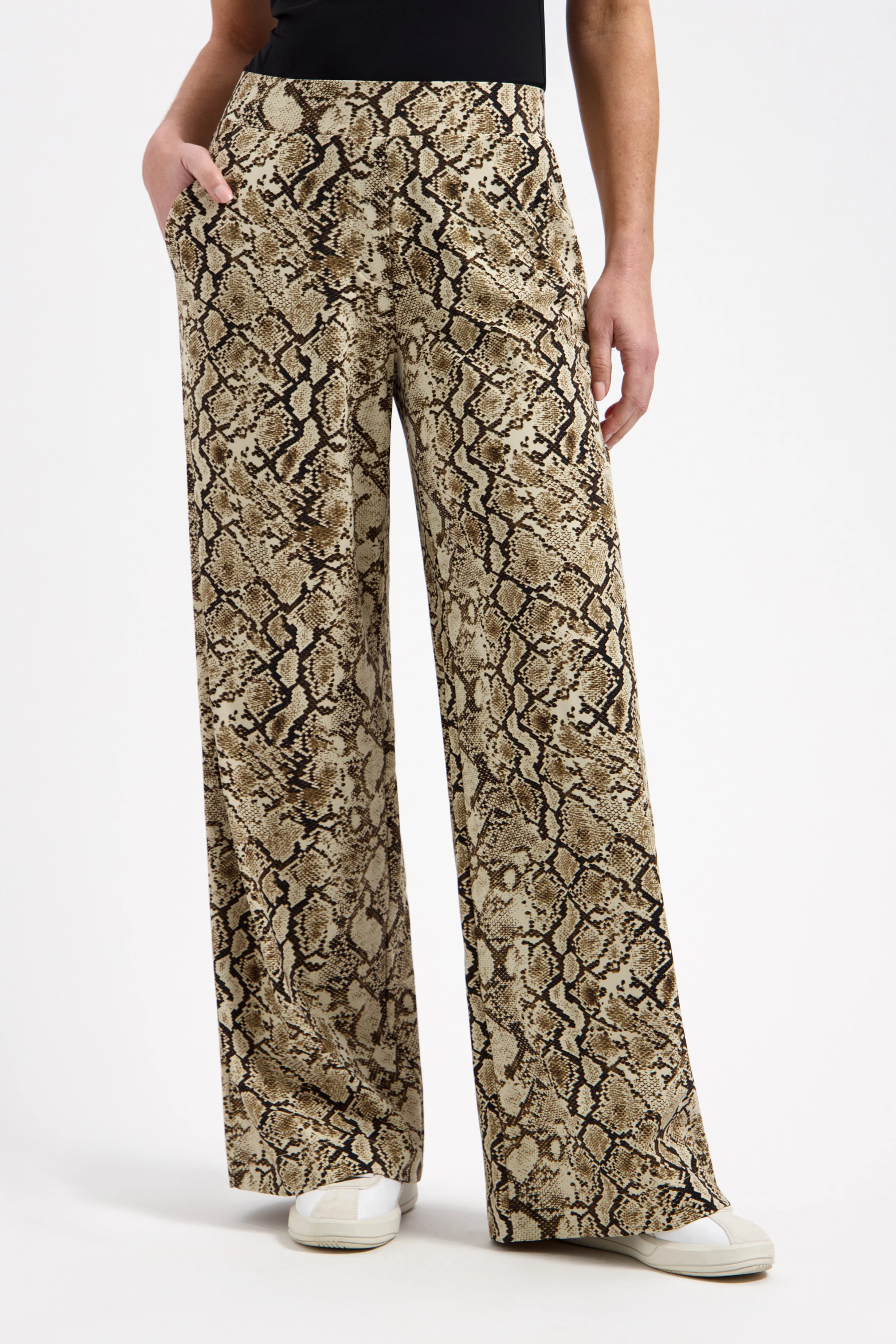 Travel Broek Mille Snake Print L14-380-3134 - Image 2