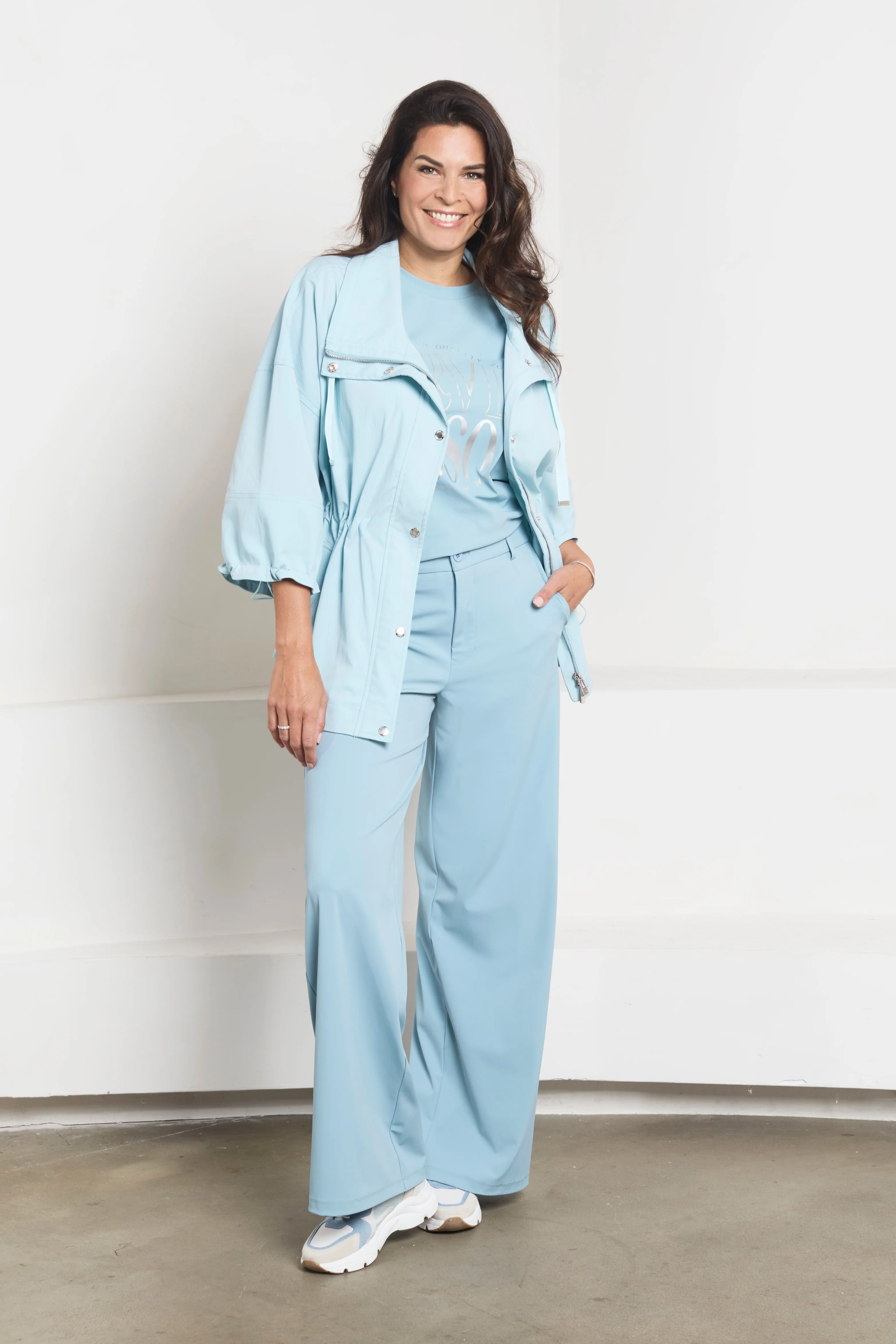 Travel Broek Miriam Sea Green 261