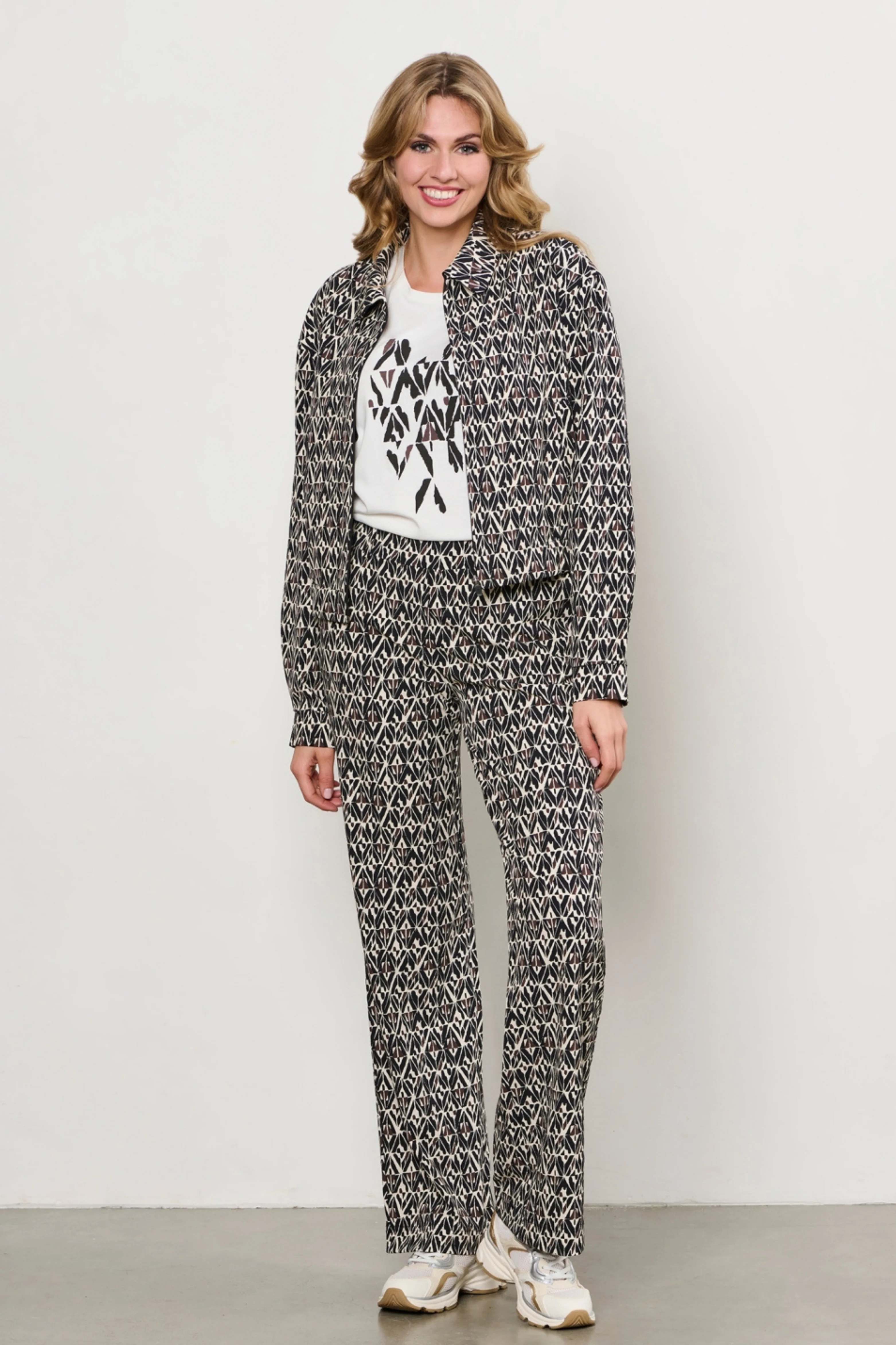 Travel Broek Patrice Graphic Black Multi PA391 - Image 3