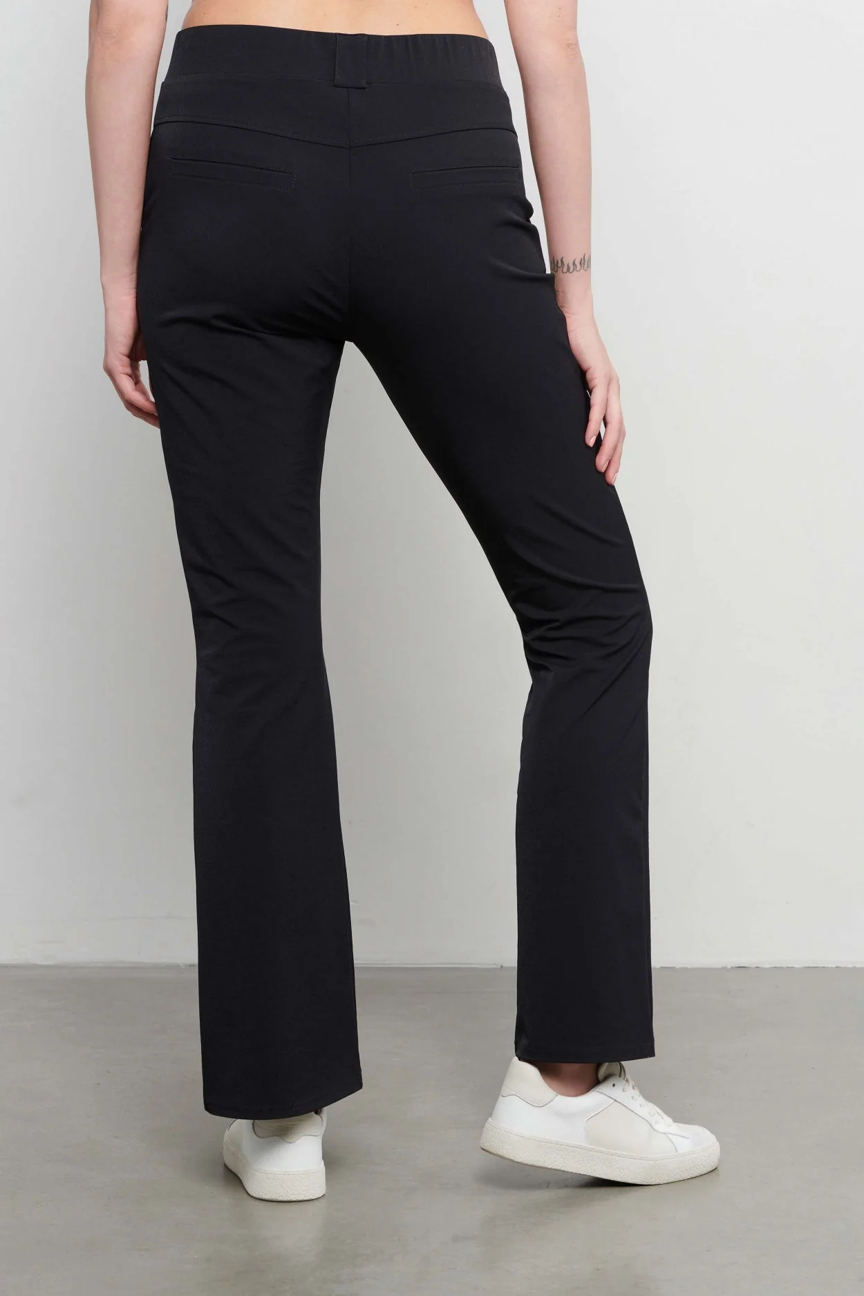 Travel Broek Penelope Flare Black PA203-1 - Image 7